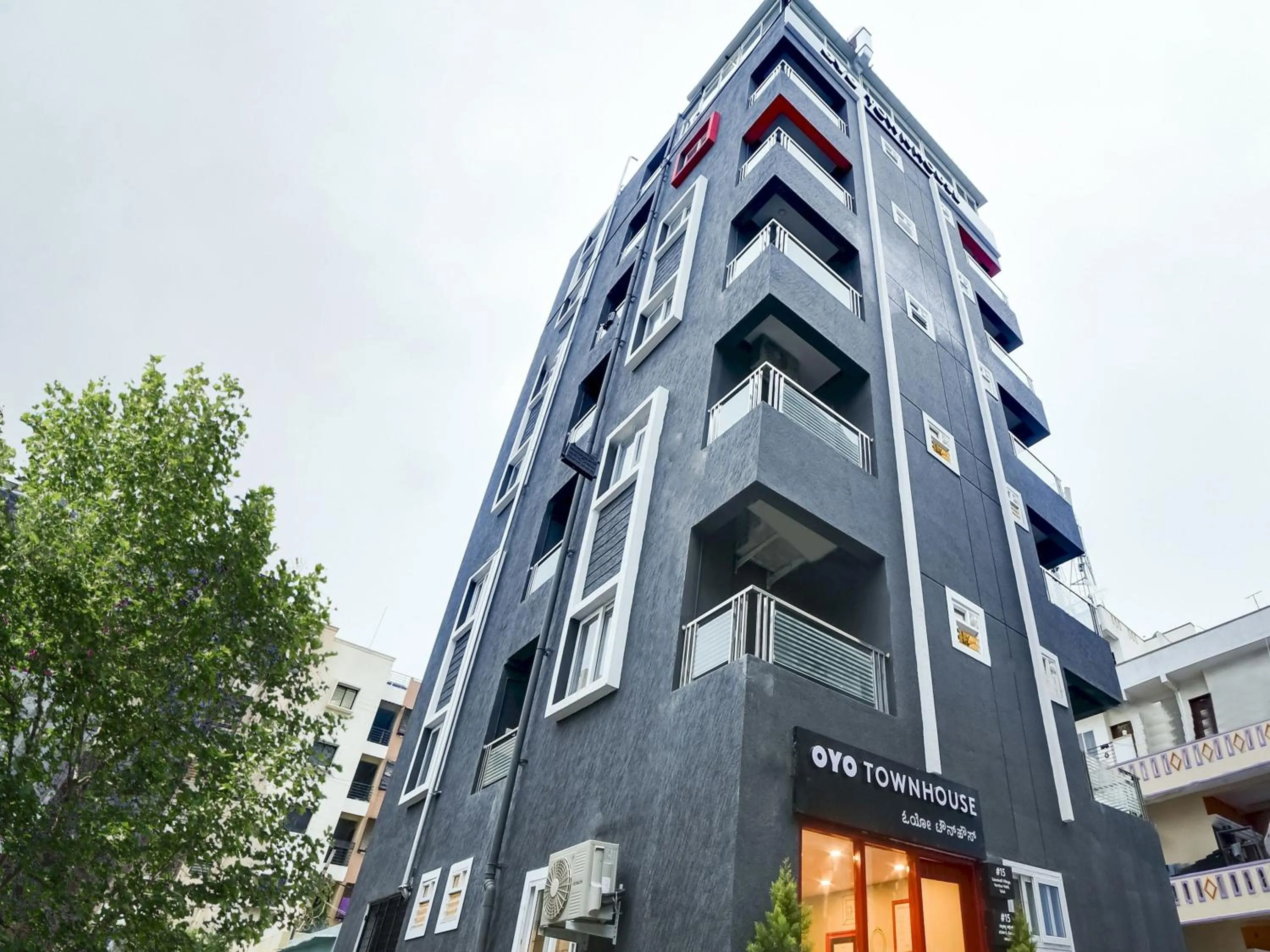 Facade/entrance in Townhouse Varthur Main Road Near Nexus Whitefield (The Forum Neighbourhood Mall)