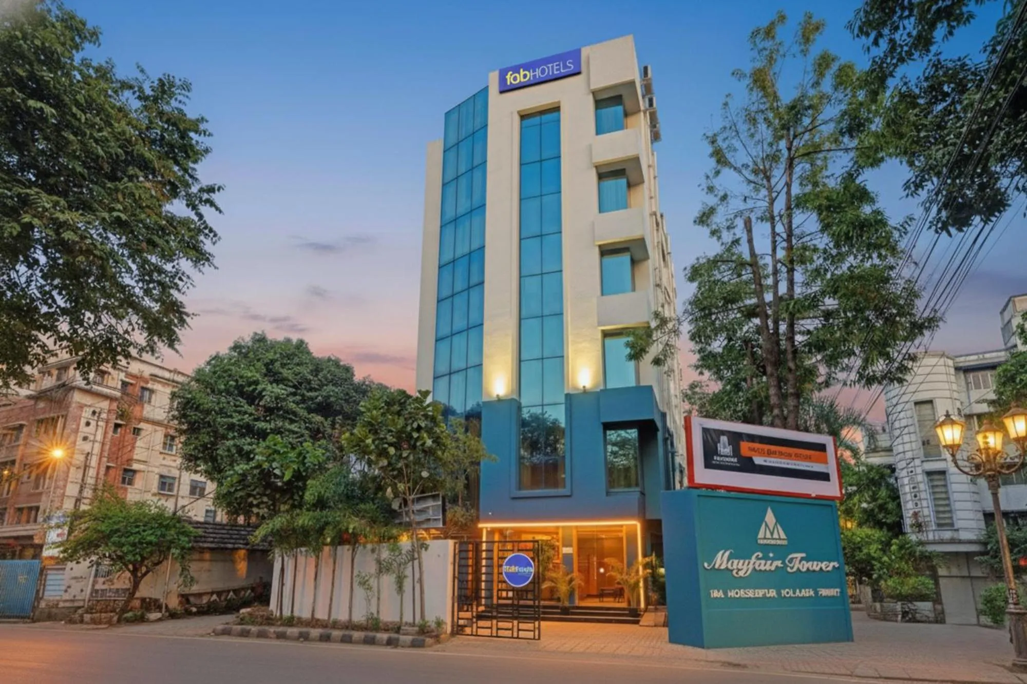 Property building in FabHotel Azure Sky - Nr Ruby Hospital