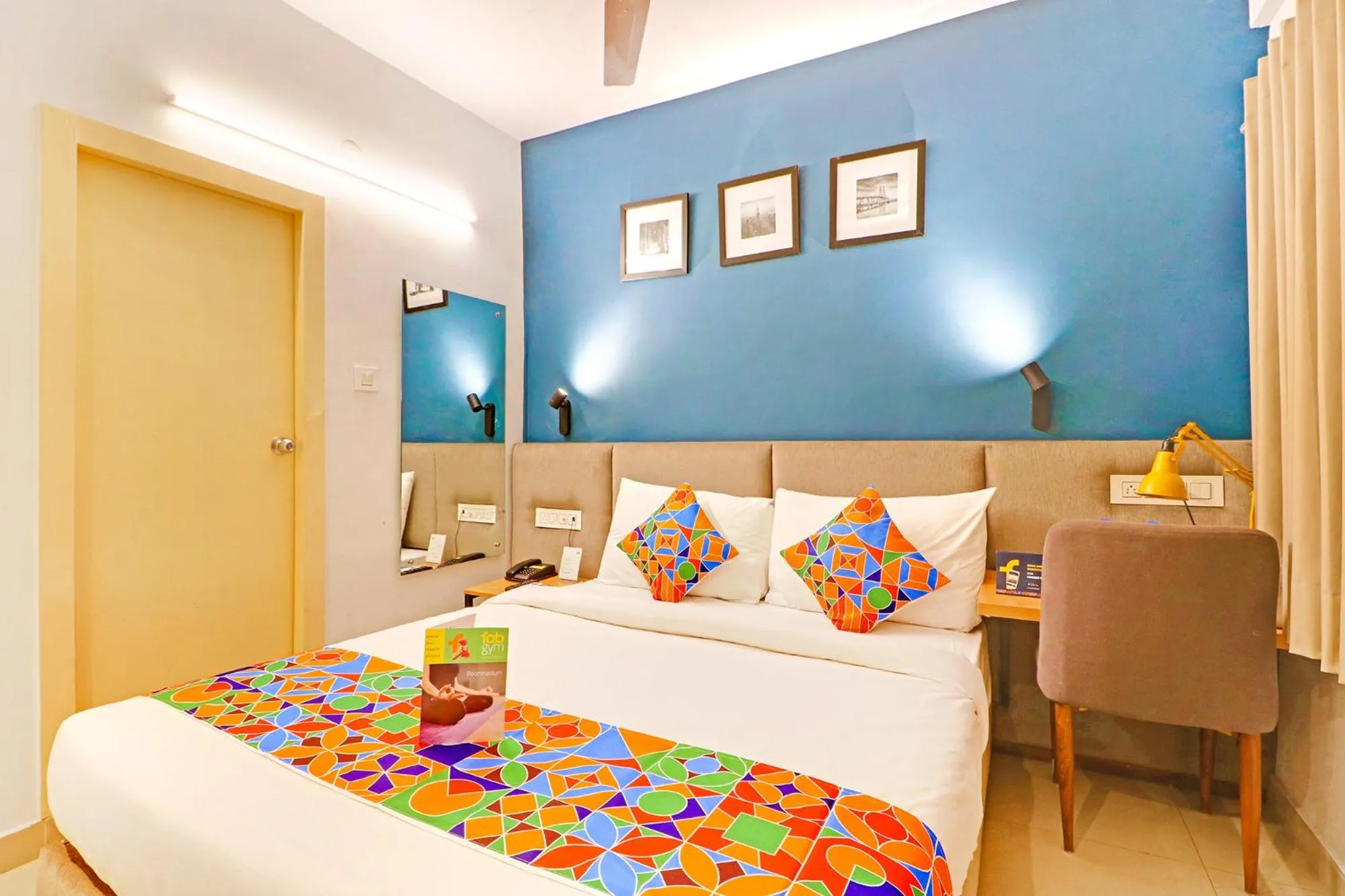 Bed in FabHotel Azure Sky - Nr Ruby Hospital