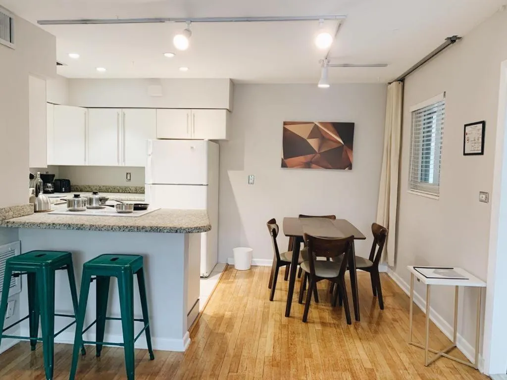 Kitchen or kitchenette in Galleria Apartments By Lowkl