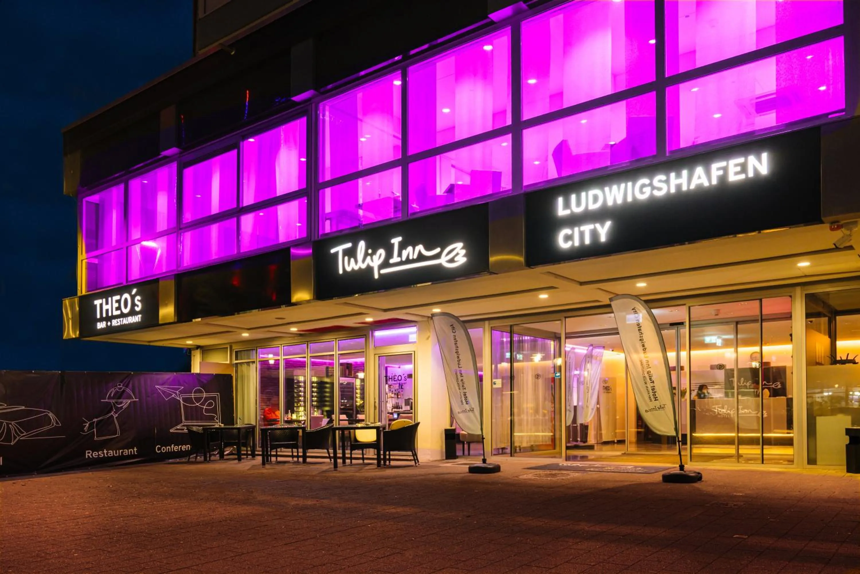 Property building in Tulip Inn Ludwigshafen City