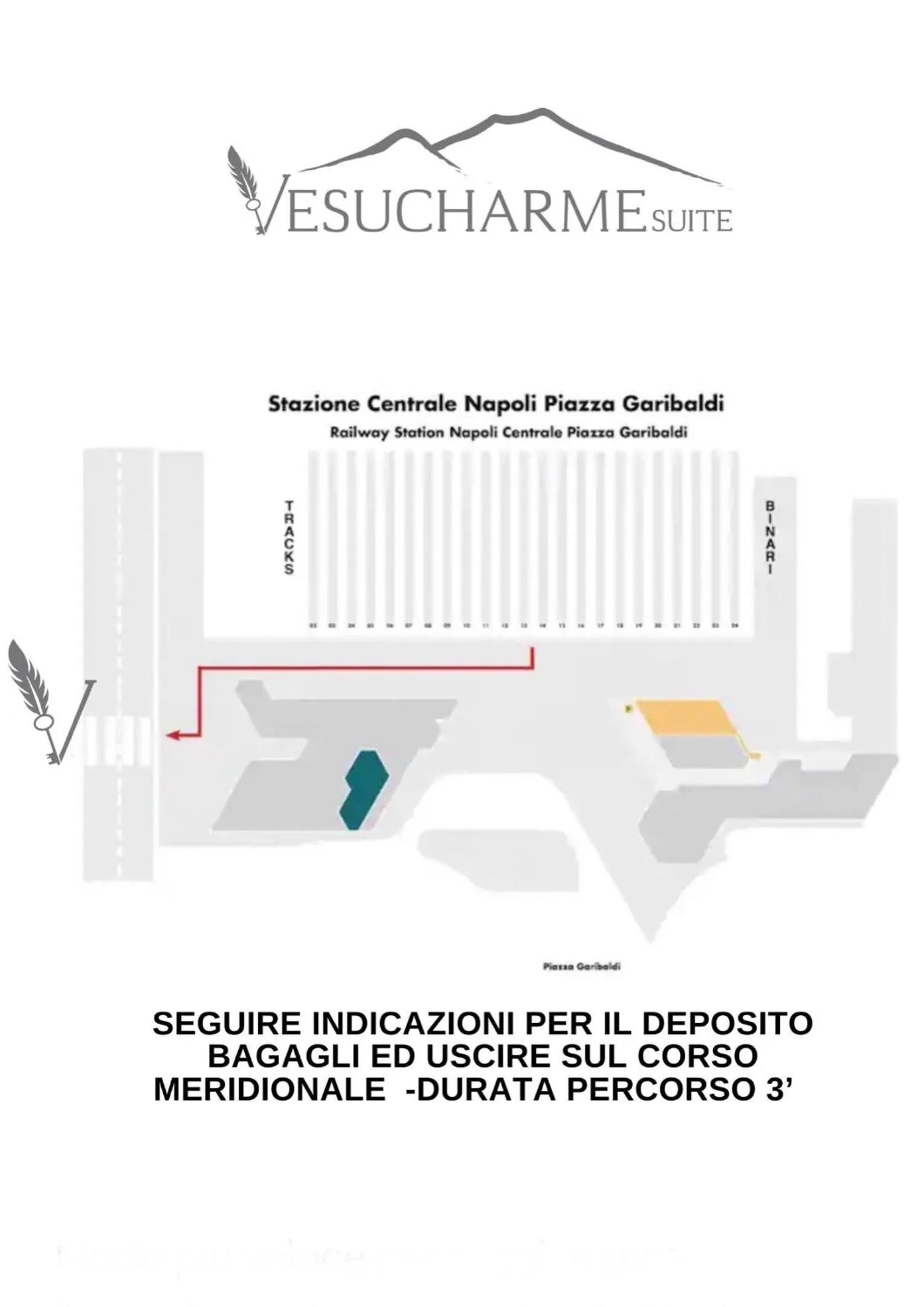 Floor plan in VESUCHARME SUITE Luxury Room