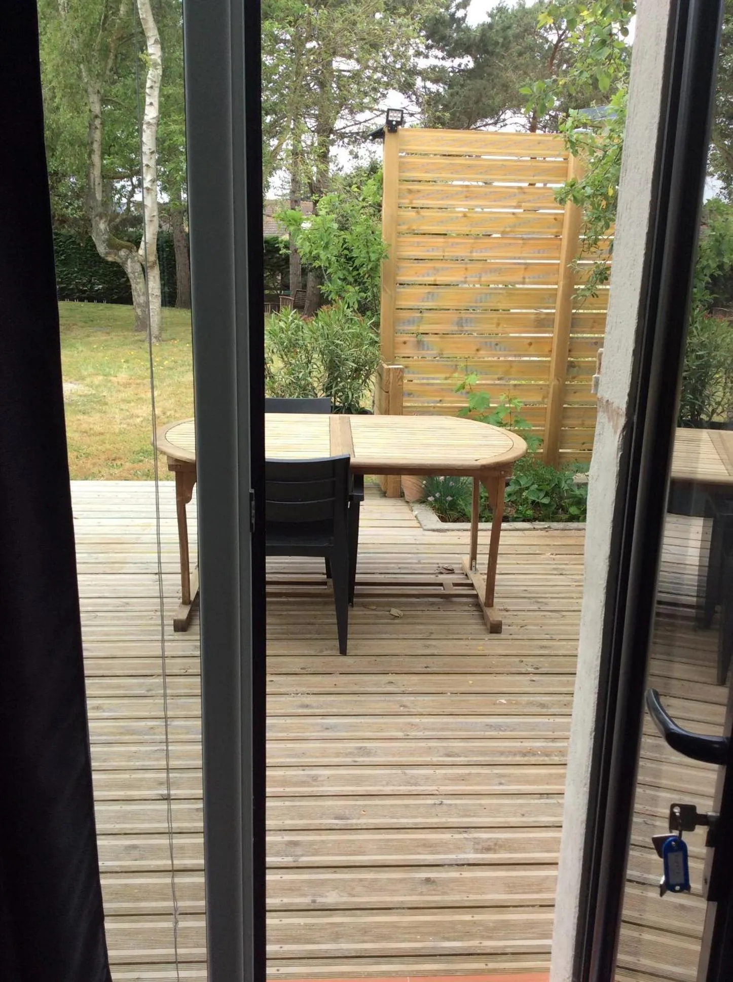 Patio in La VILLA en BAIE