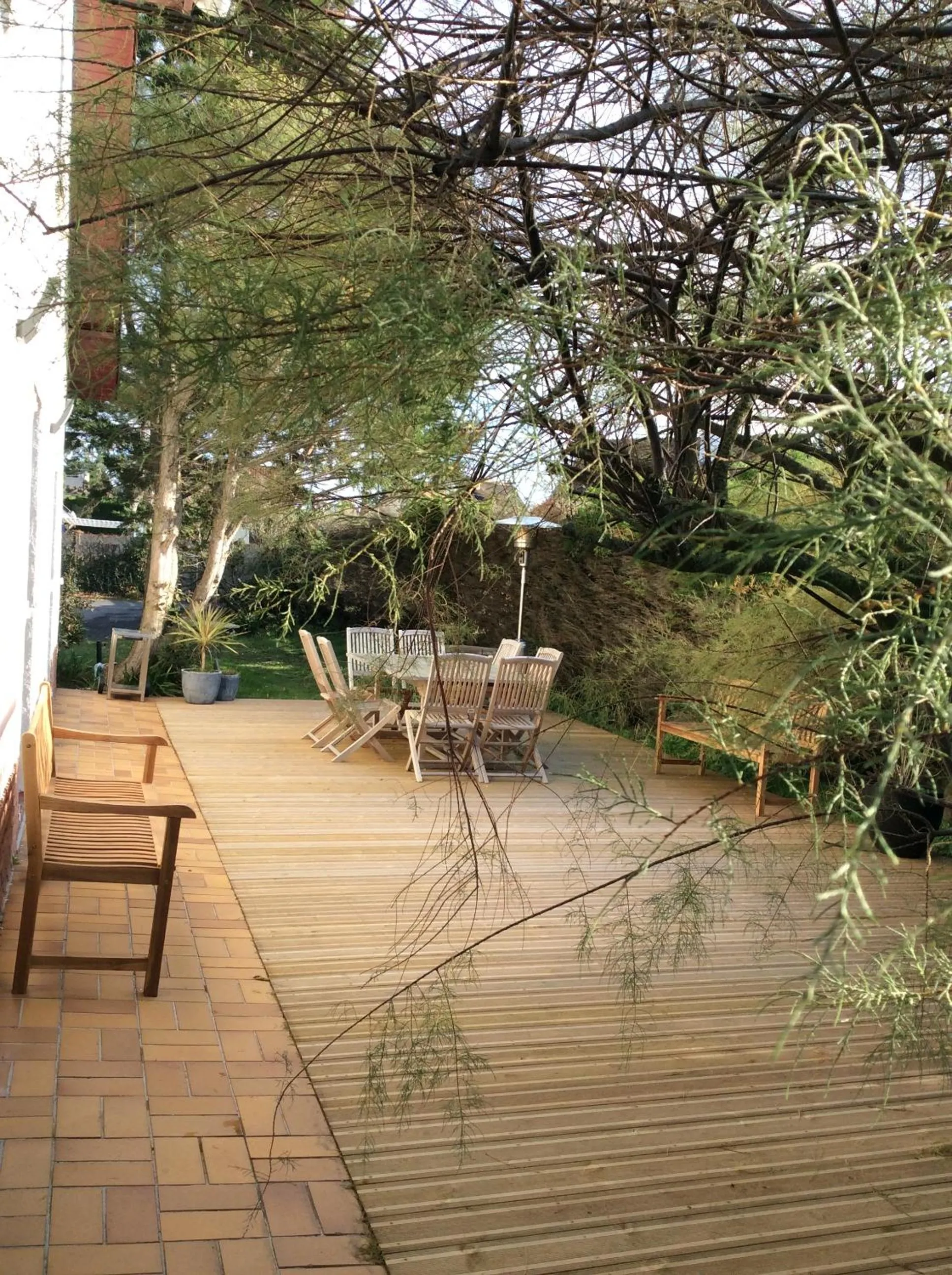 Patio in La VILLA en BAIE