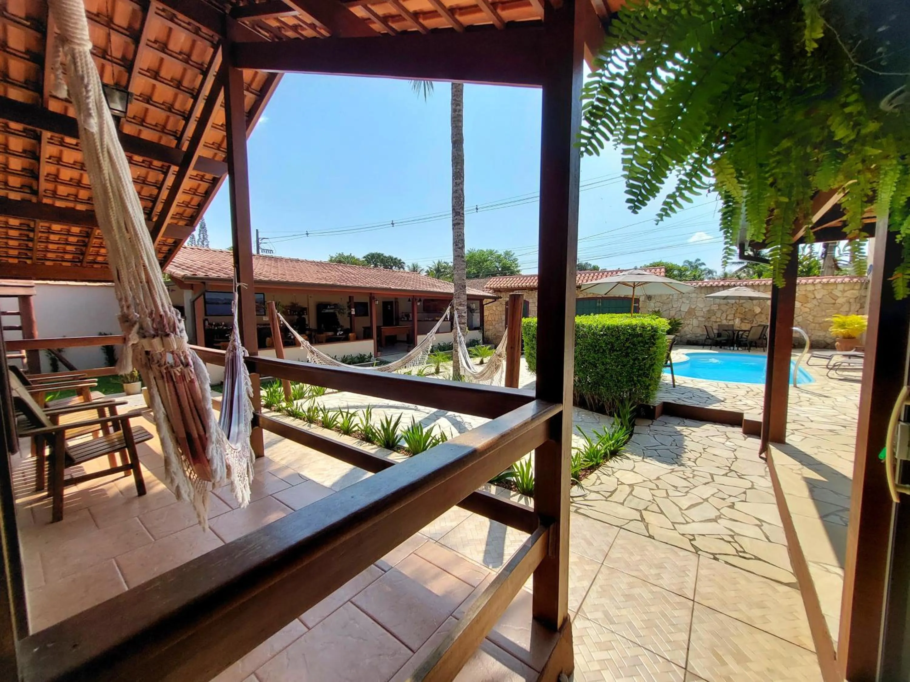 Garden in Pousada das Saíras