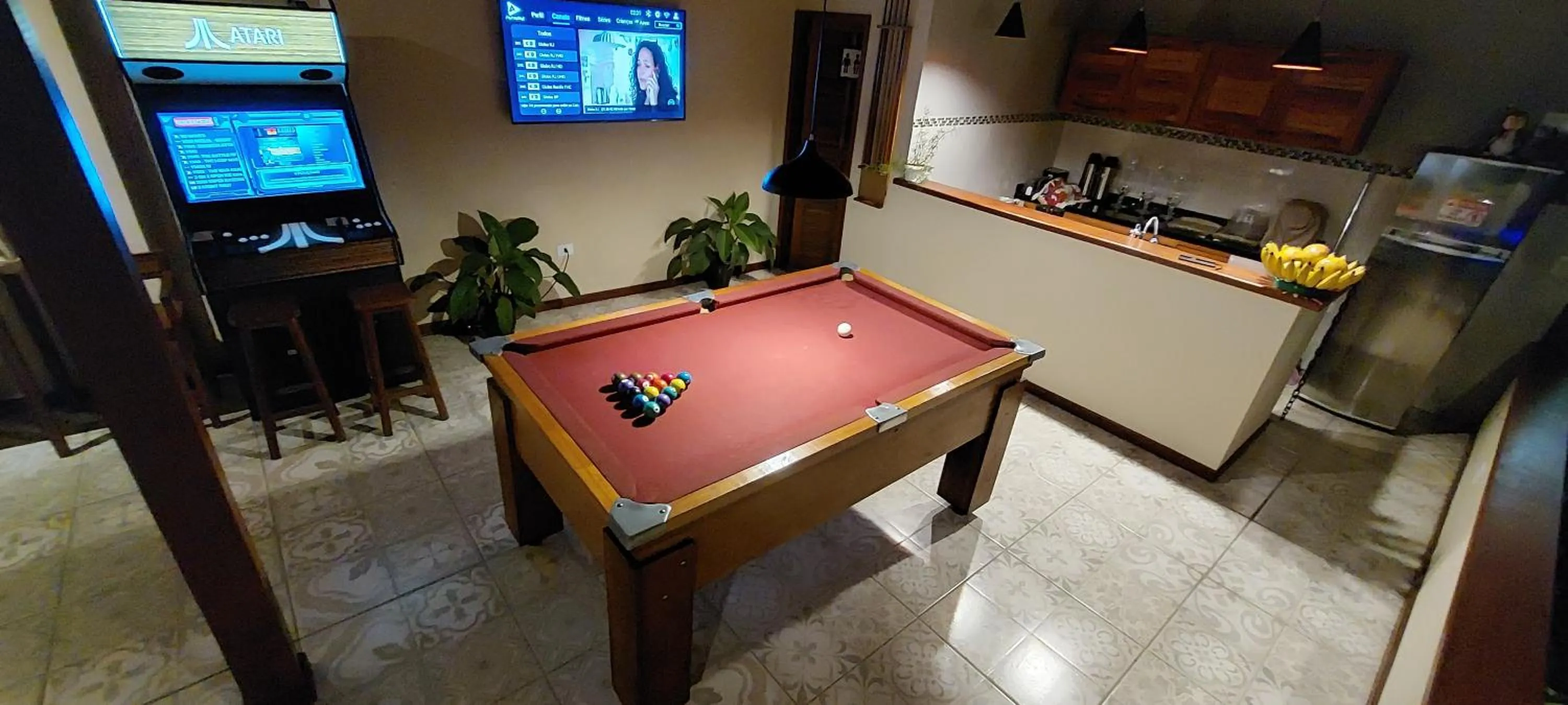 Billiard in Pousada das Saíras