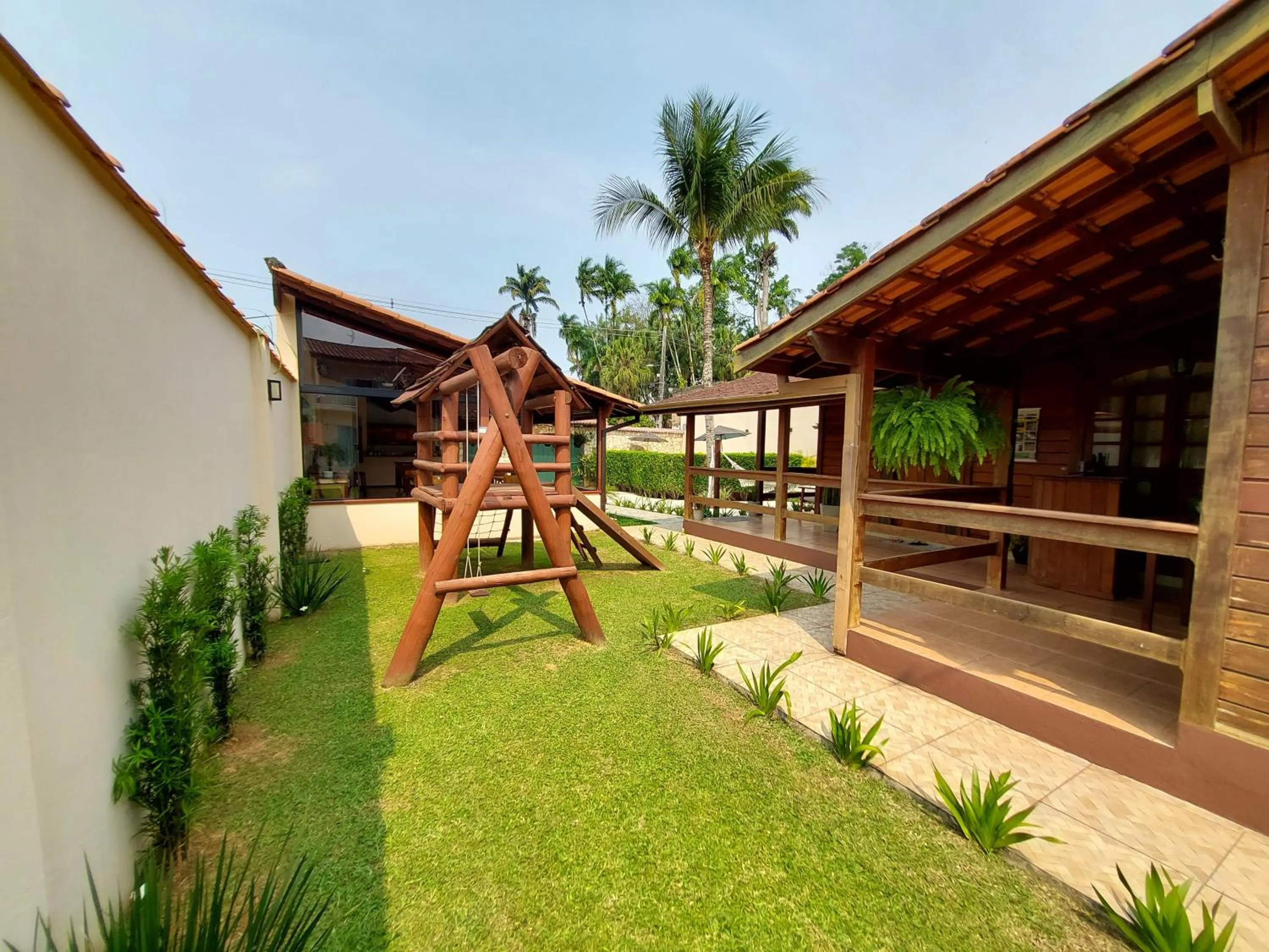 Children play ground in Pousada das Saíras