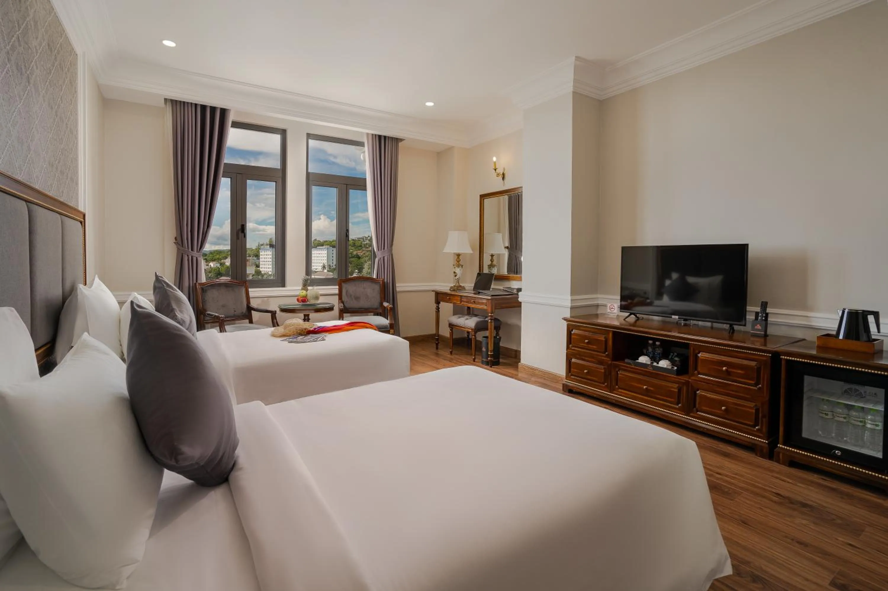 Bed in AVS Hotel Phu Quoc