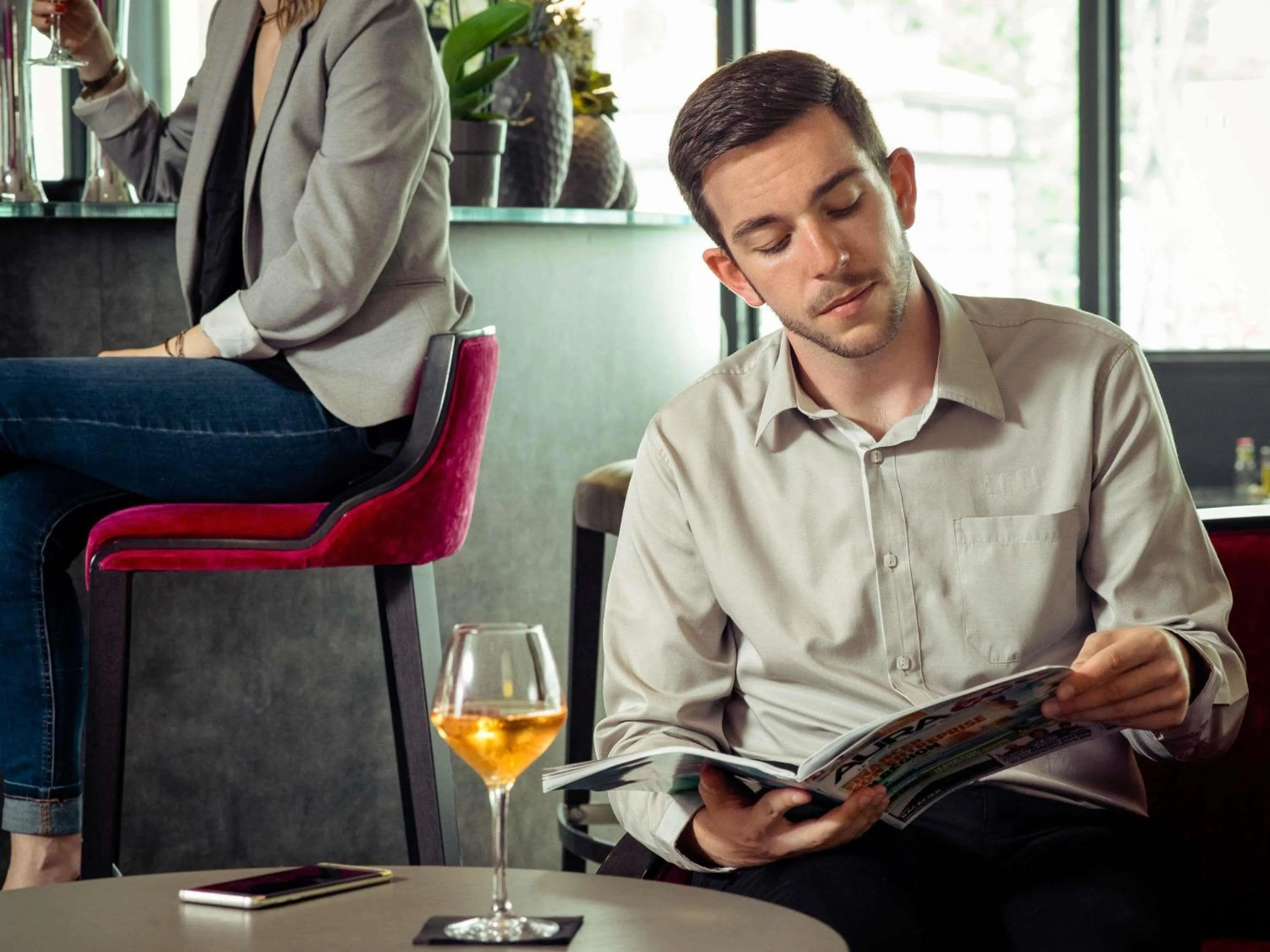 Lounge or bar in Mercure Clermont Ferrand centre Jaude