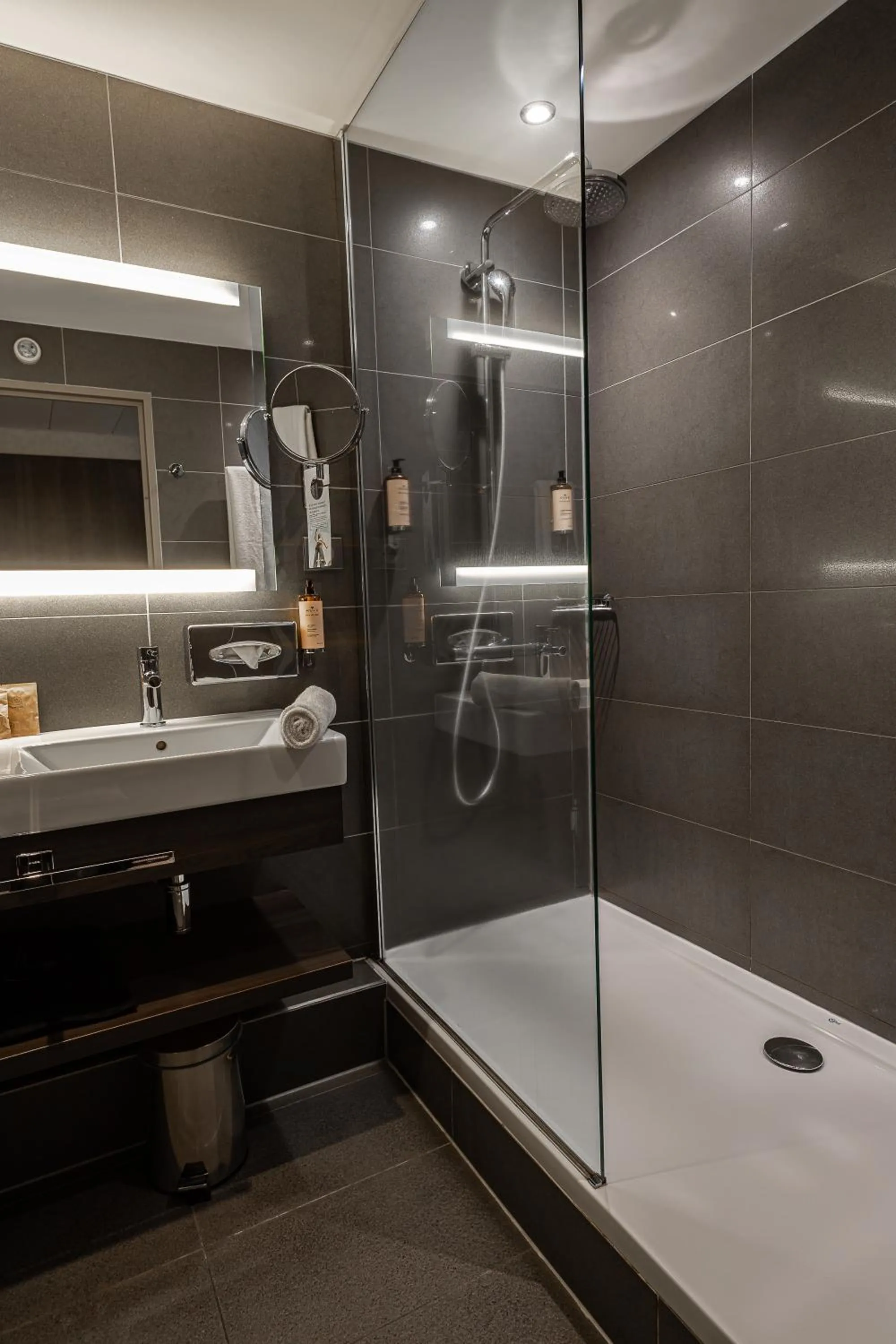 Shower in Mercure Clermont Ferrand centre Jaude