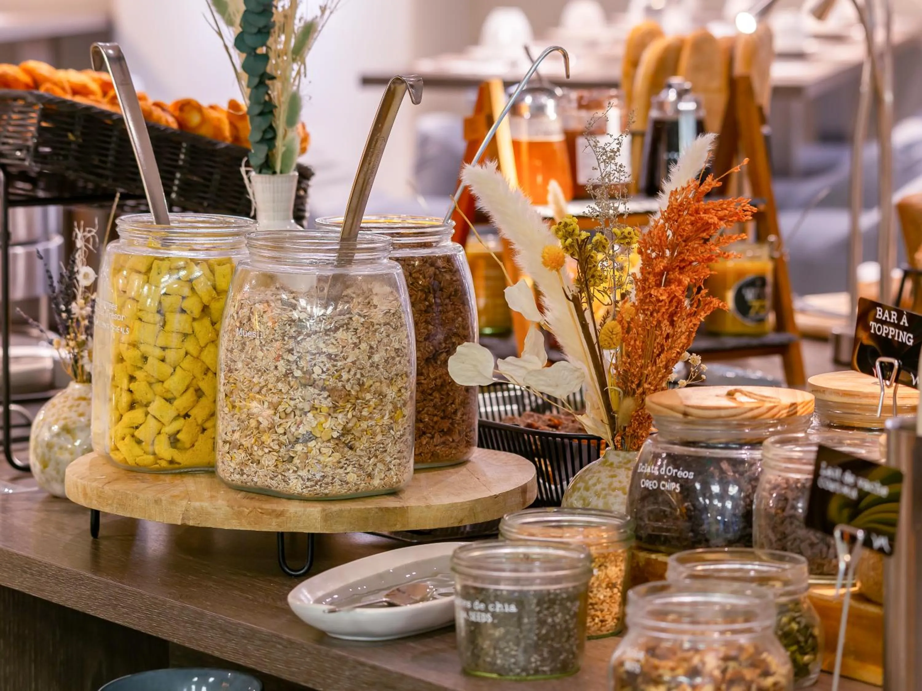 Breakfast in Mercure Clermont Ferrand centre Jaude