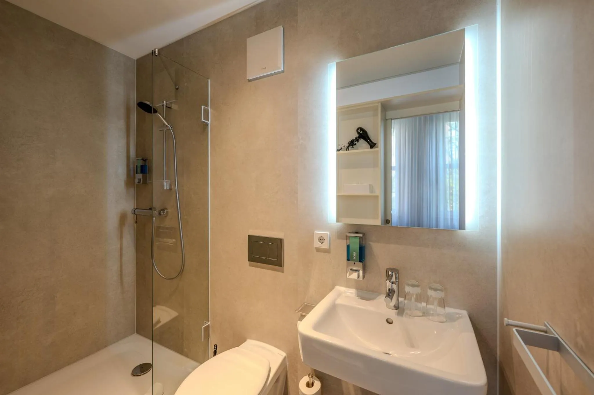 Bathroom in mk hotel stuttgart