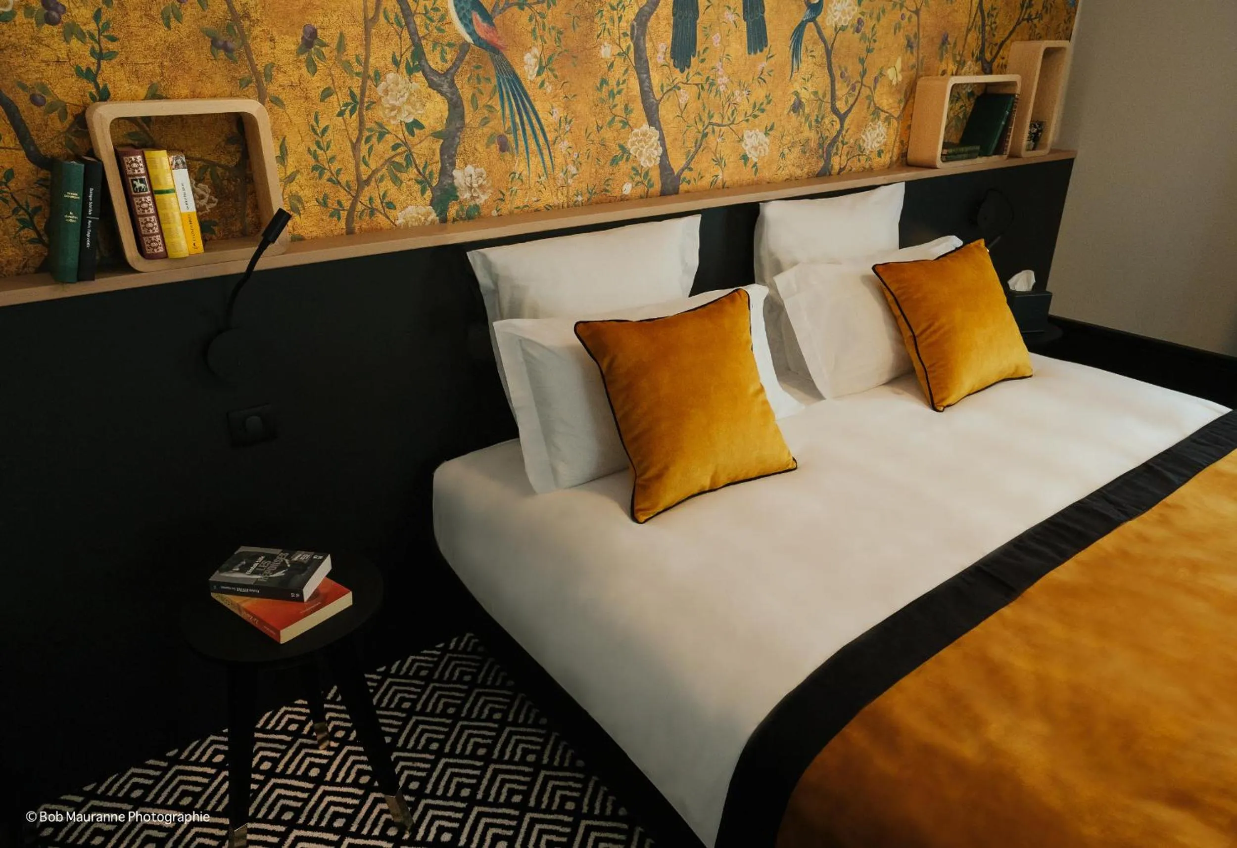 Bed in Hôtel et Restaurant Le Regina