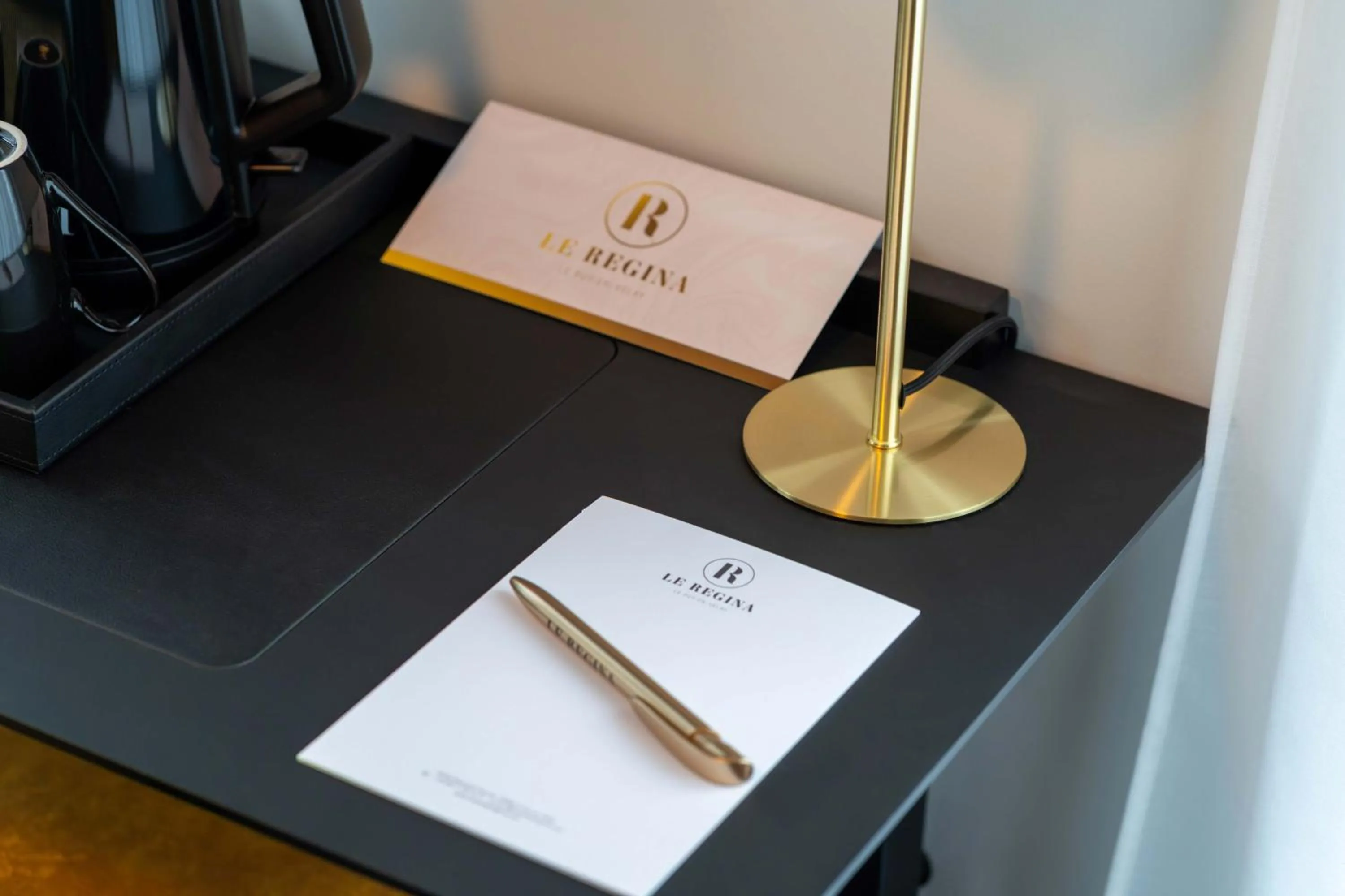 Property logo or sign in Hôtel et Restaurant Le Regina