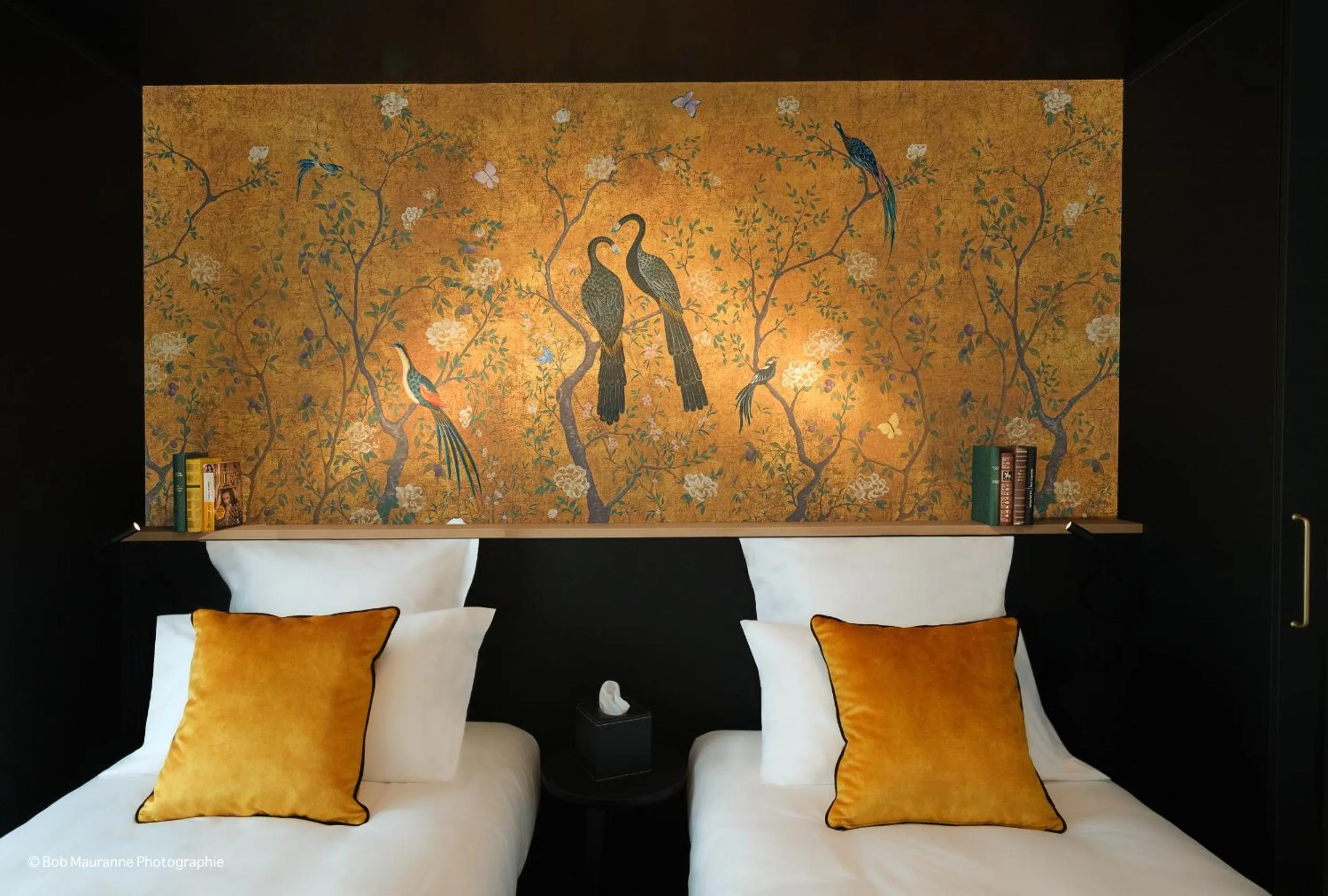 Bed in Hôtel et Restaurant Le Regina