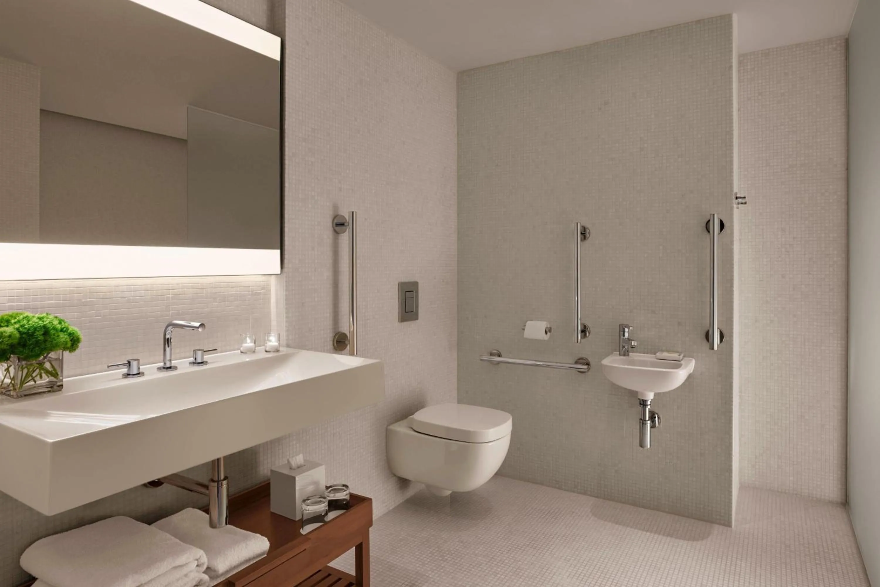 Bathroom in The London EDITION