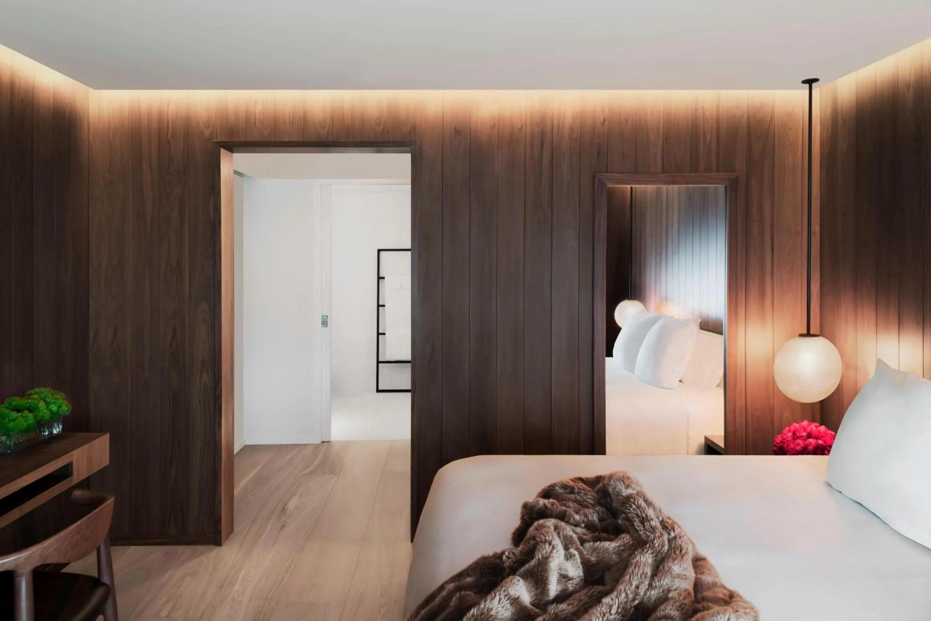 Photo of the whole room, Bed in The London EDITION