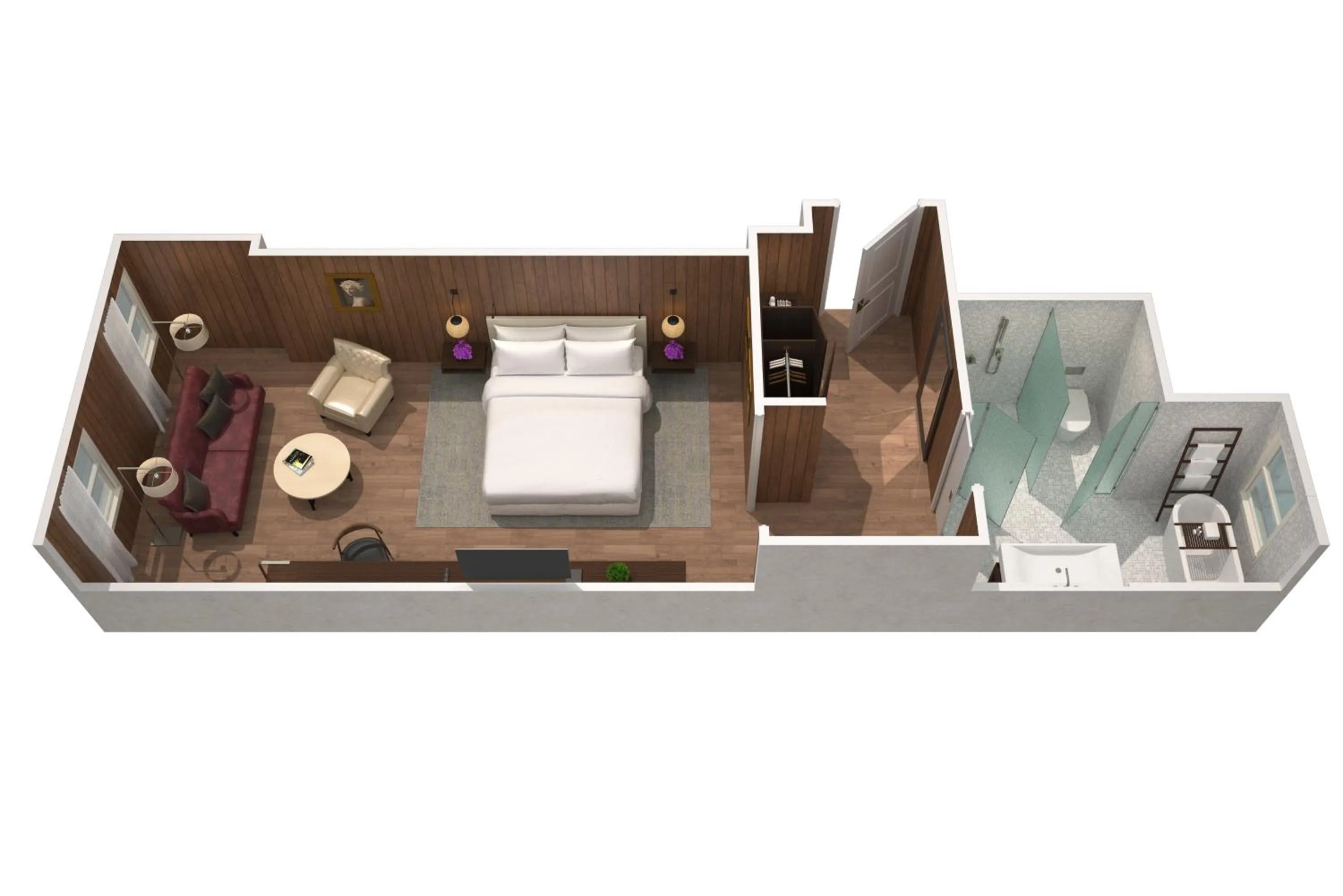 Floor plan in The London EDITION