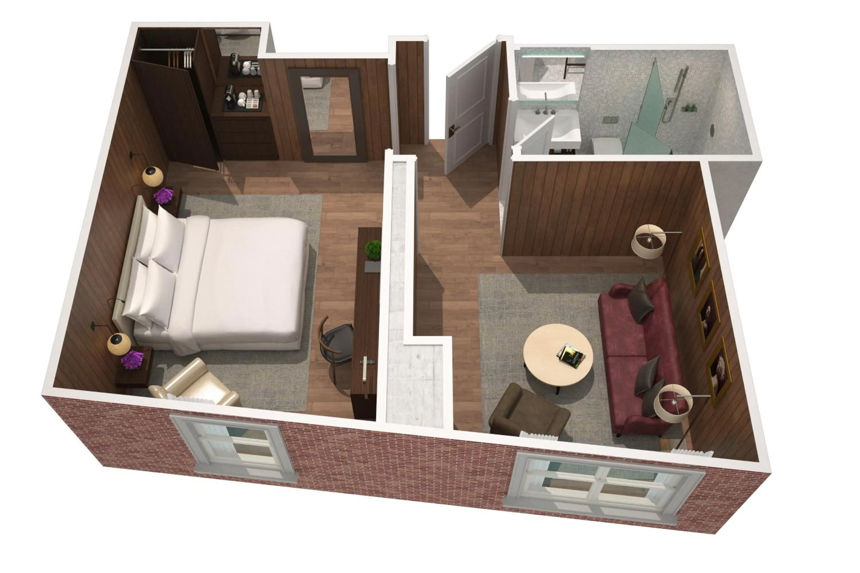 Floor plan in The London EDITION