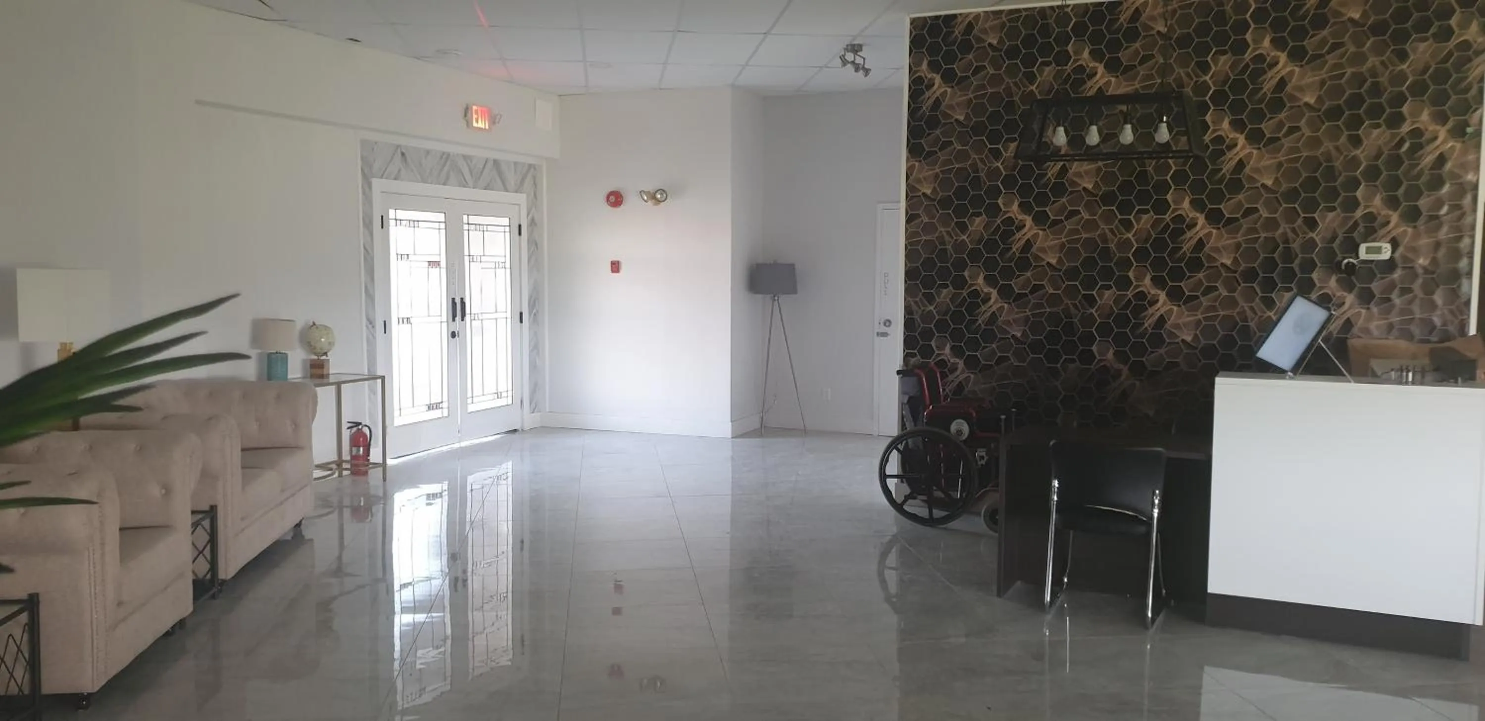 Lobby or reception in New Frontier Hotel