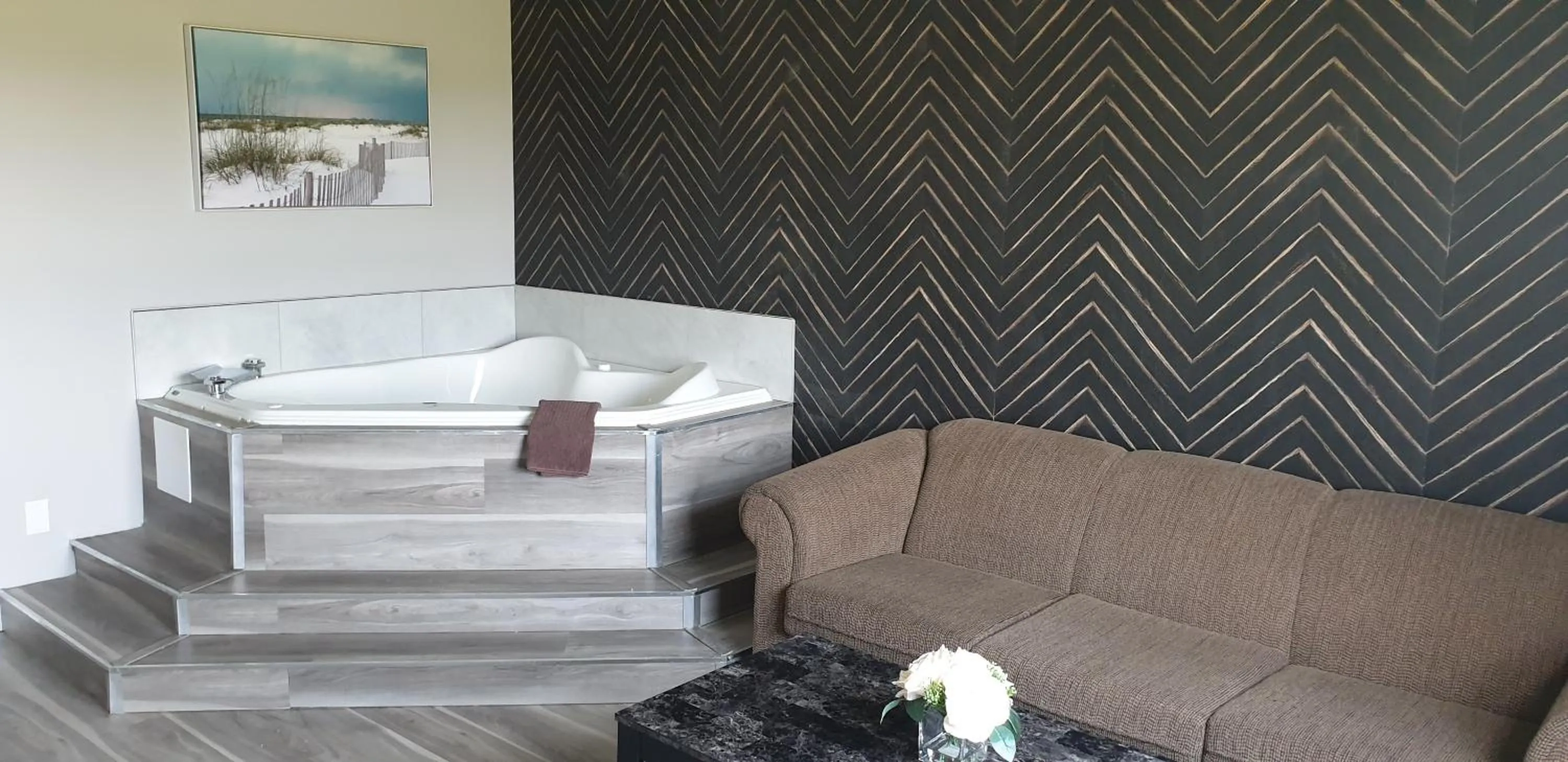 Living room in New Frontier Hotel