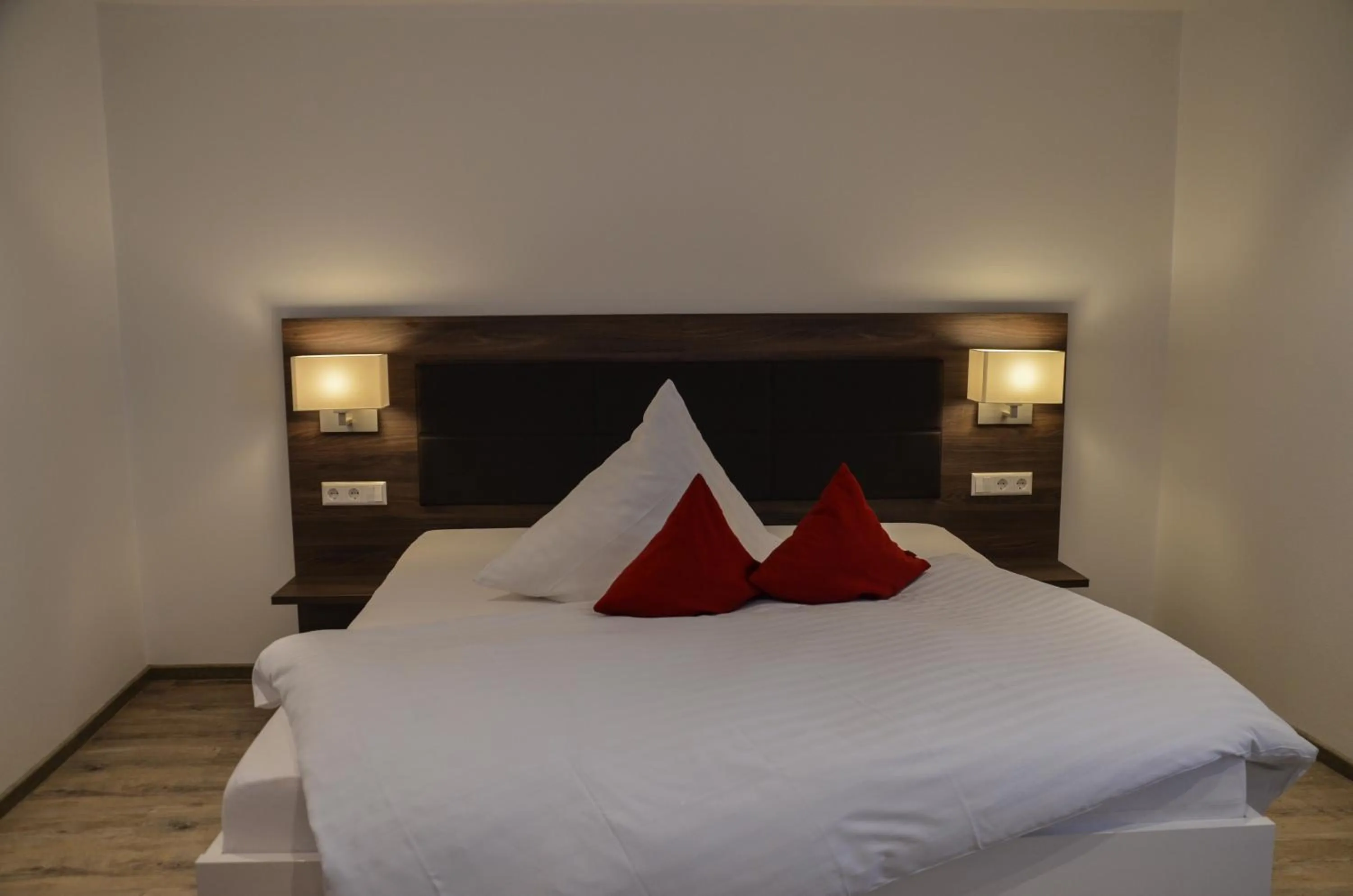 Bed in Hotel Restaurant Lamm