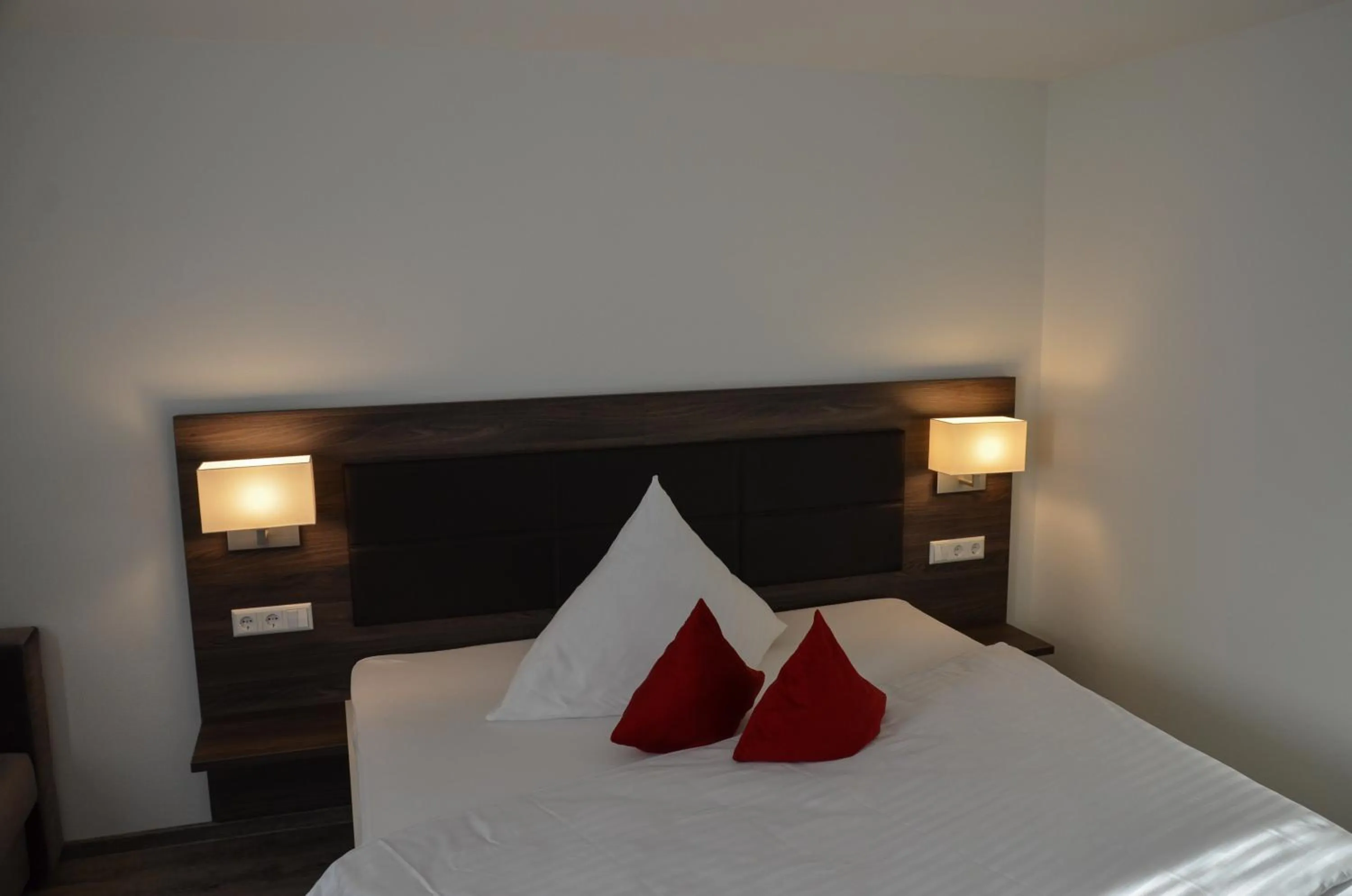 Bed in Hotel Restaurant Lamm