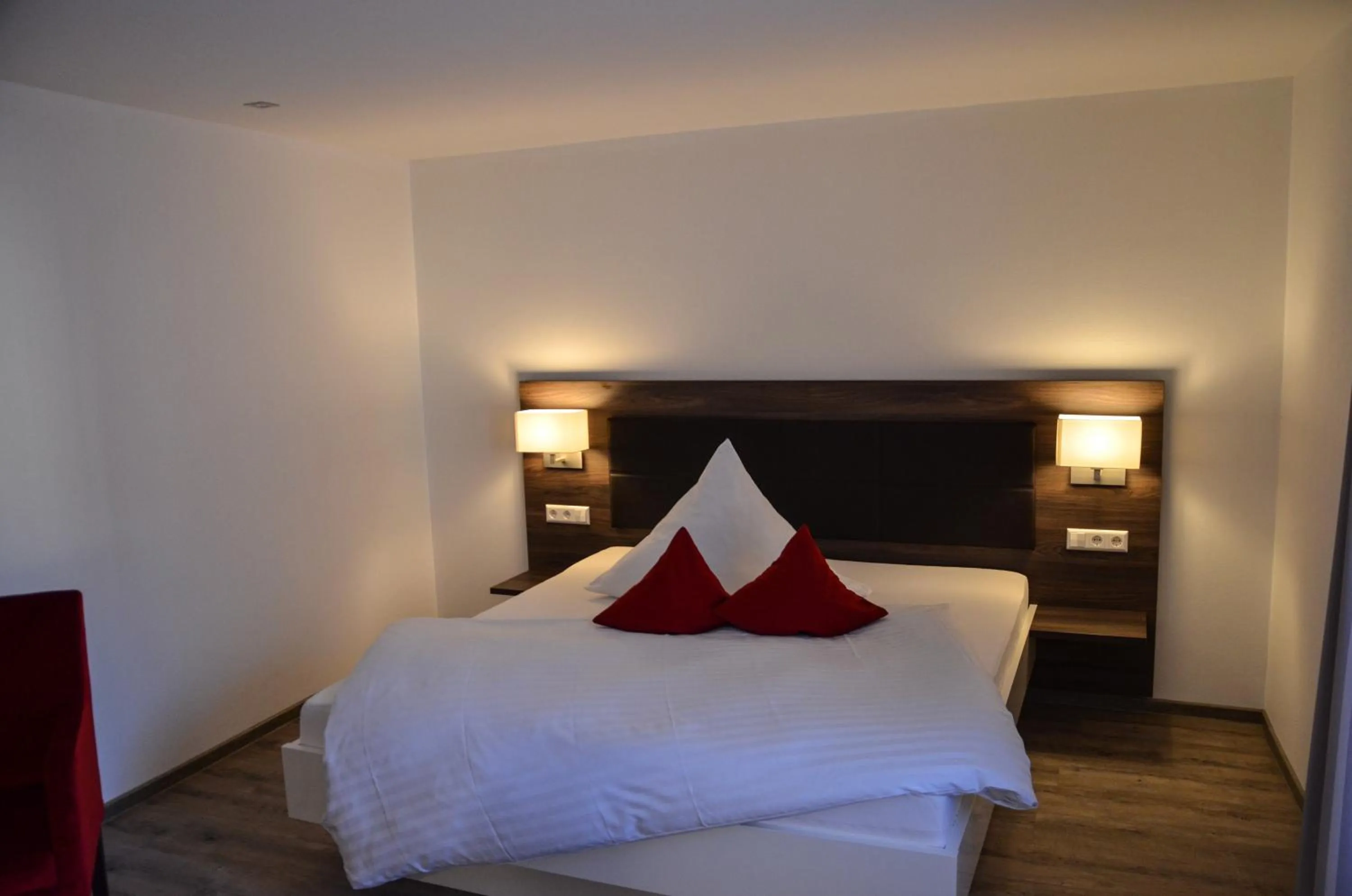 Bed in Hotel Restaurant Lamm