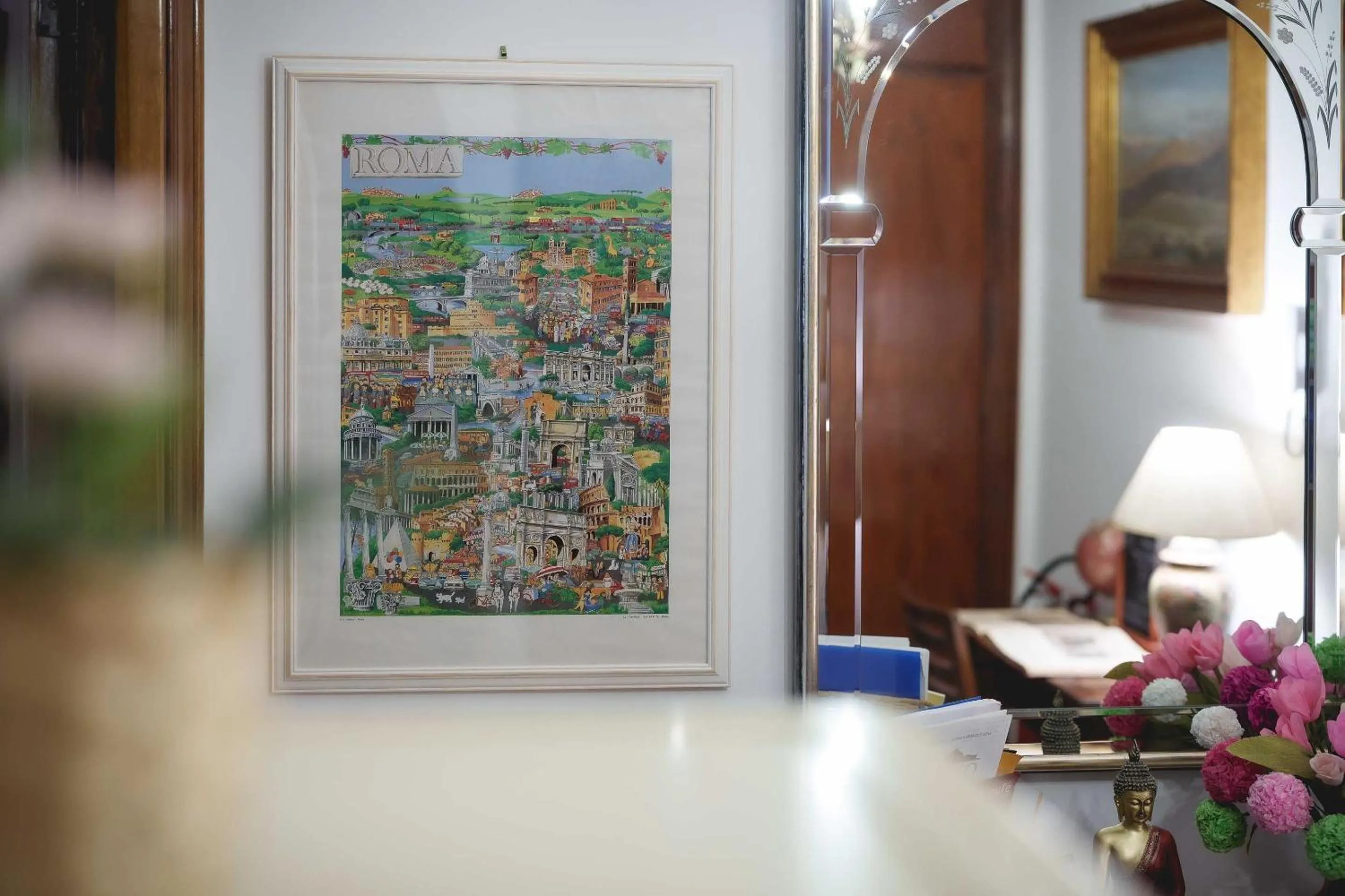 Lobby or reception in Le Tare B&B