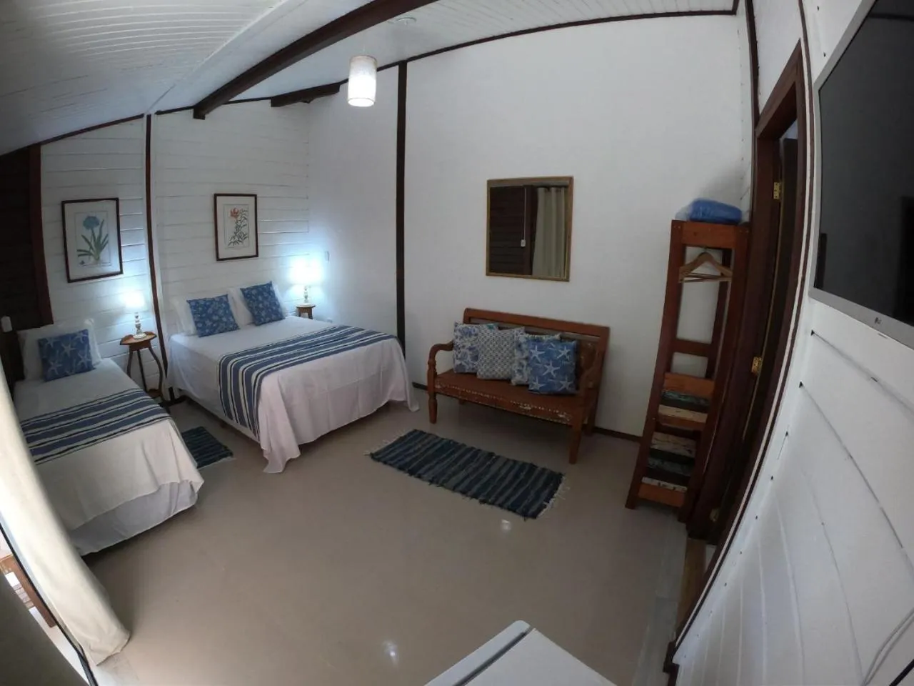 Bed in Pousada Bela Vista