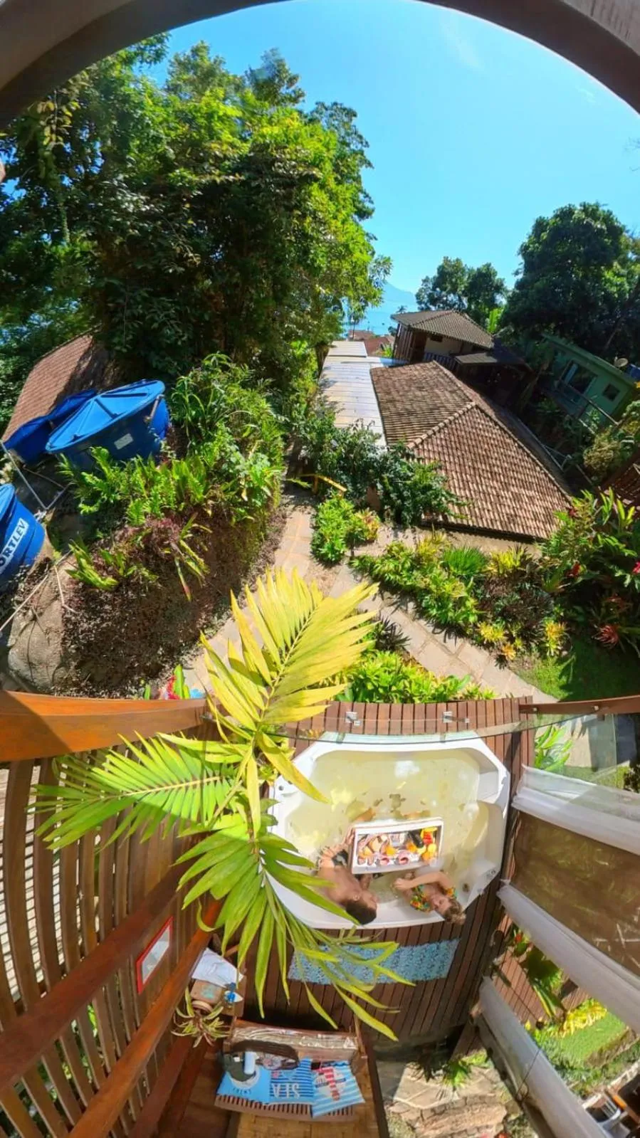 Garden in Pousada Bela Vista