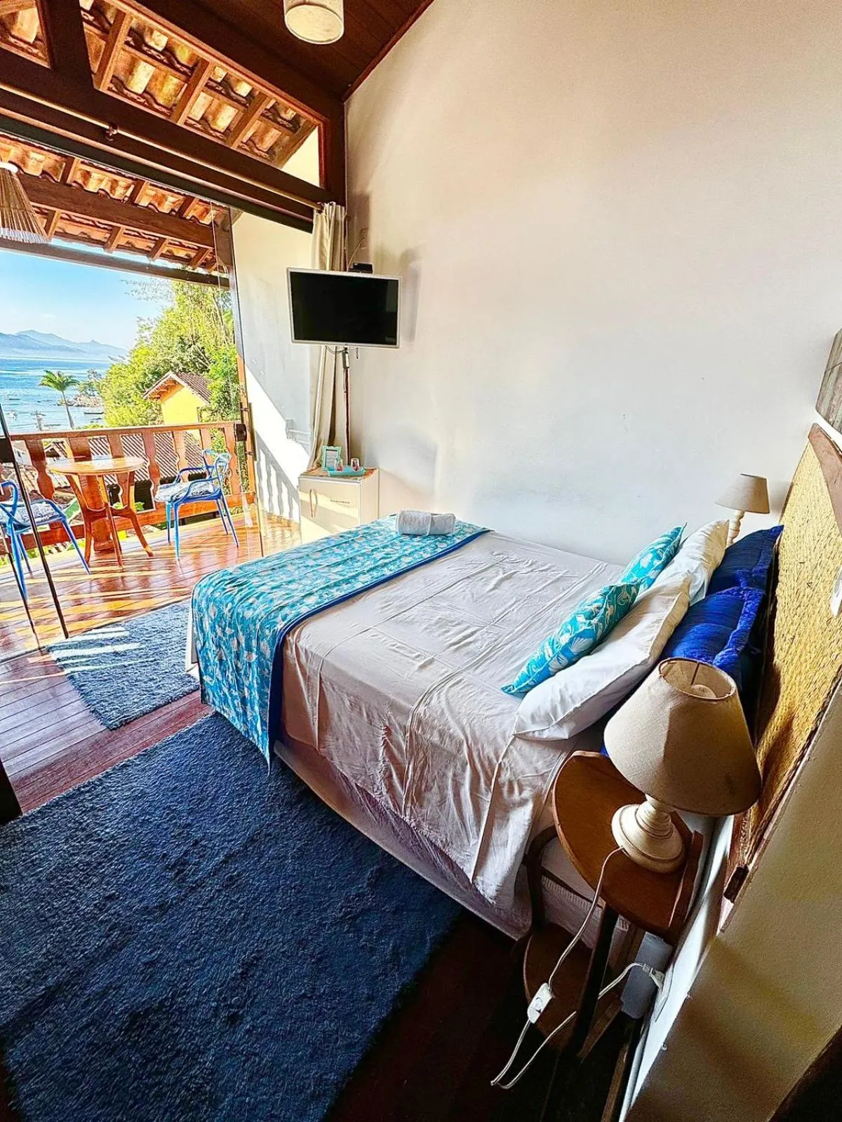 Bed in Pousada Bela Vista