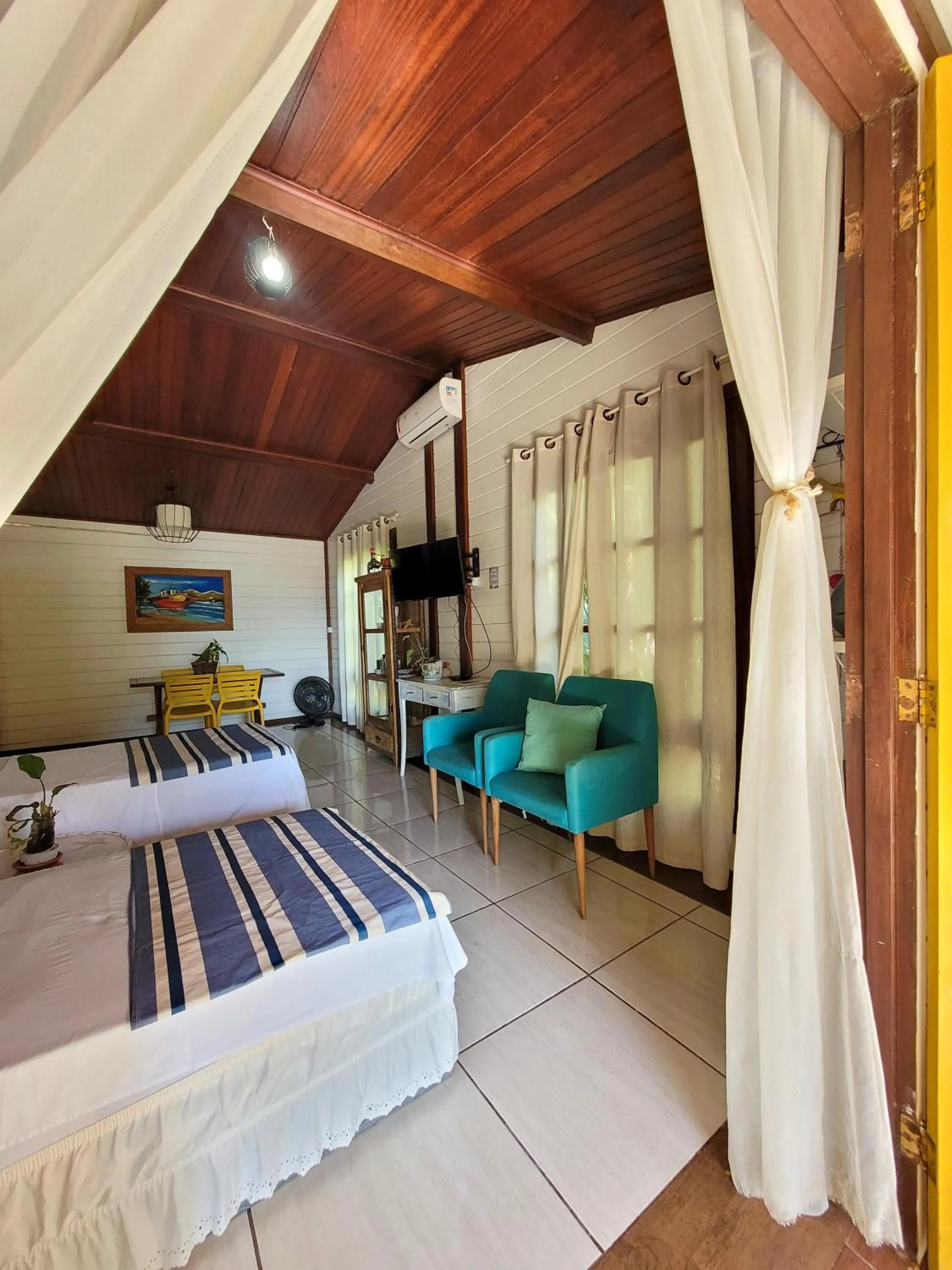 Bed in Pousada Bela Vista