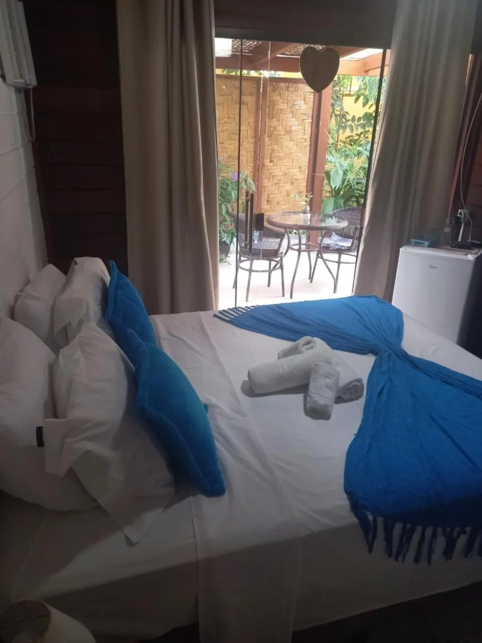 Bed in Pousada Bela Vista