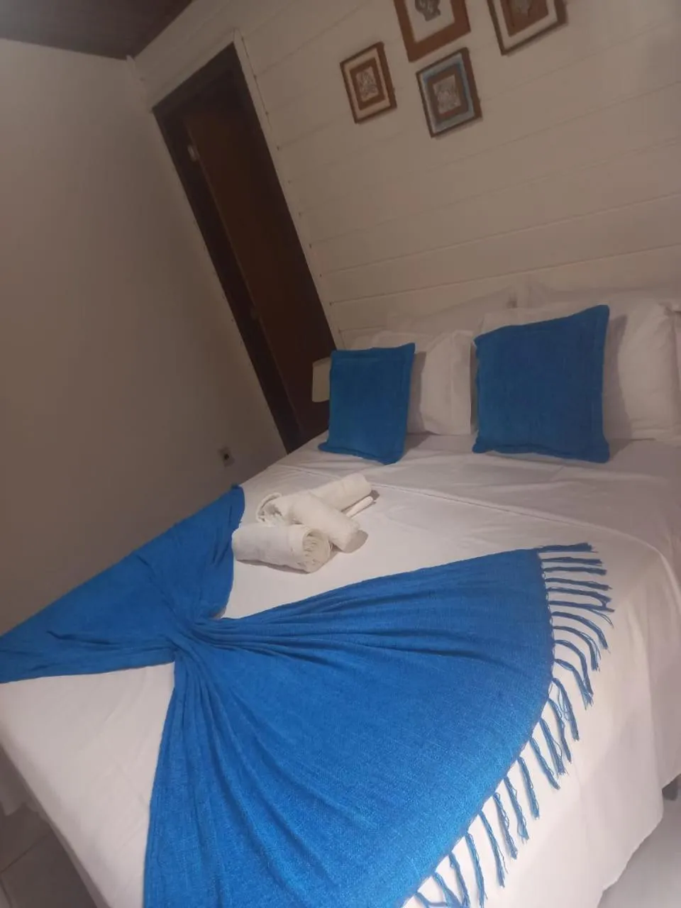 Bed in Pousada Bela Vista