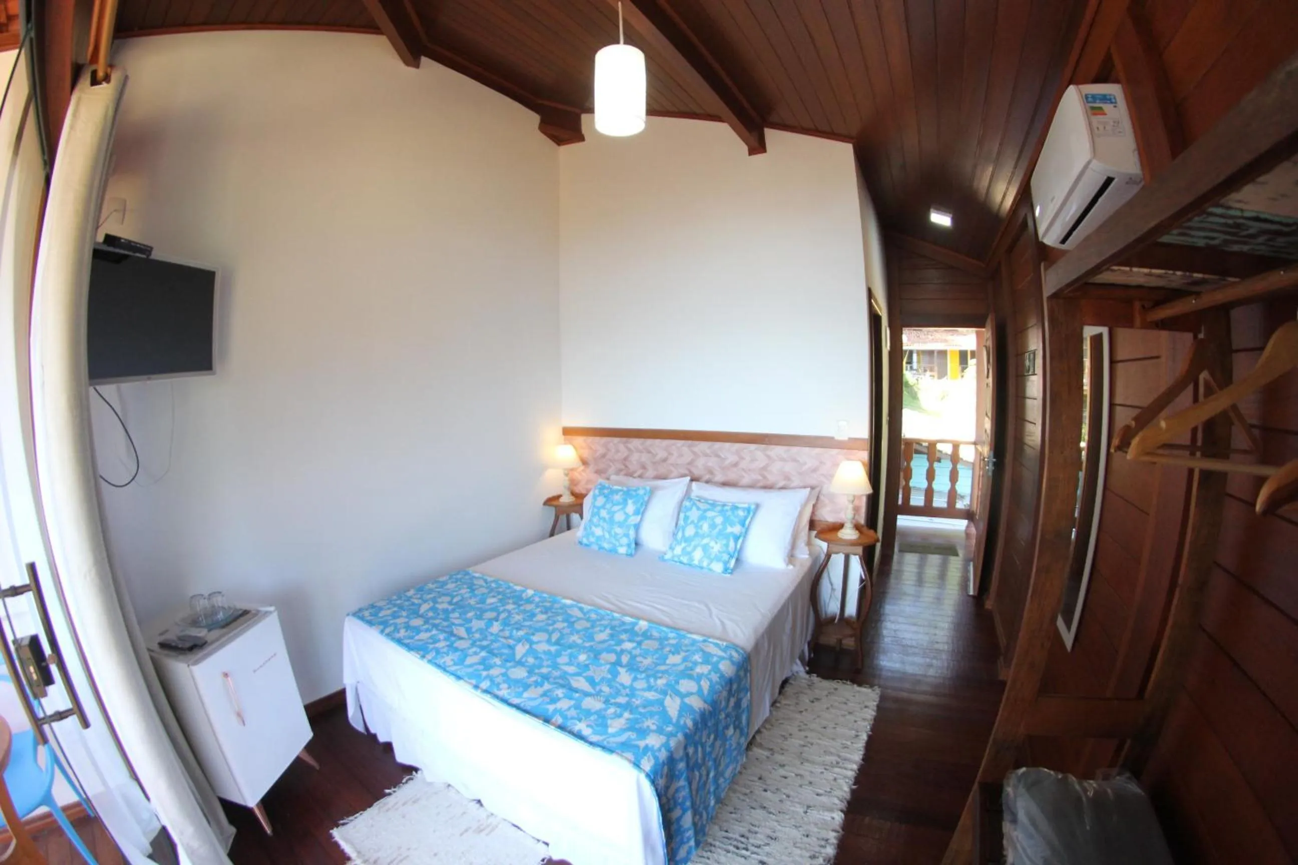 Bed in Pousada Bela Vista