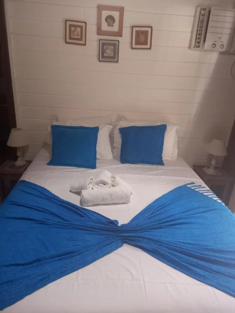 Bed in Pousada Bela Vista