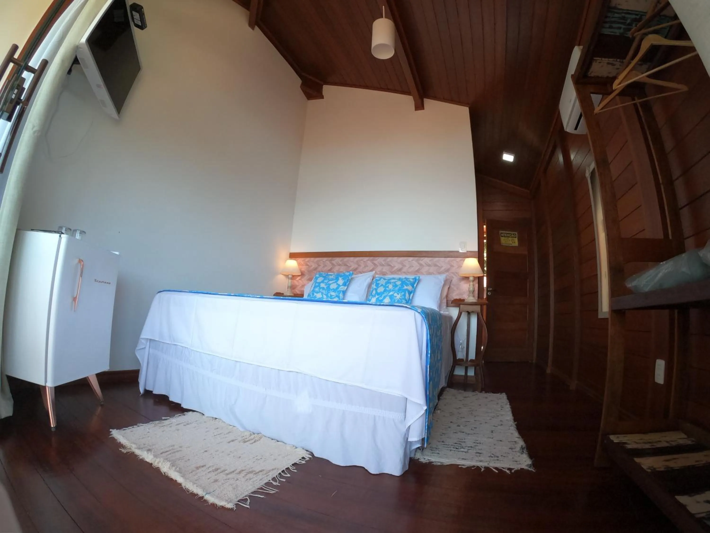 Bed in Pousada Bela Vista