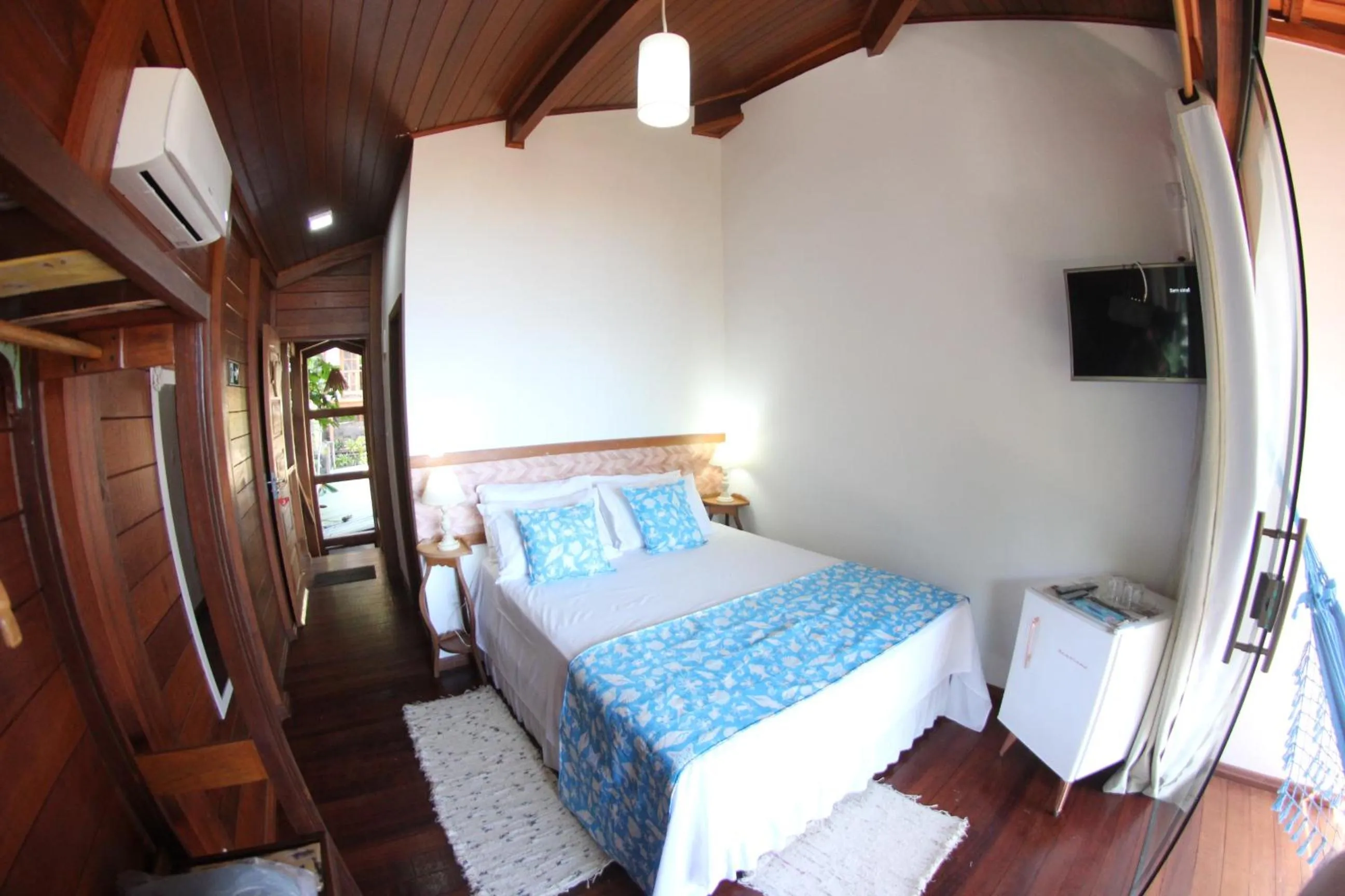 Bed in Pousada Bela Vista