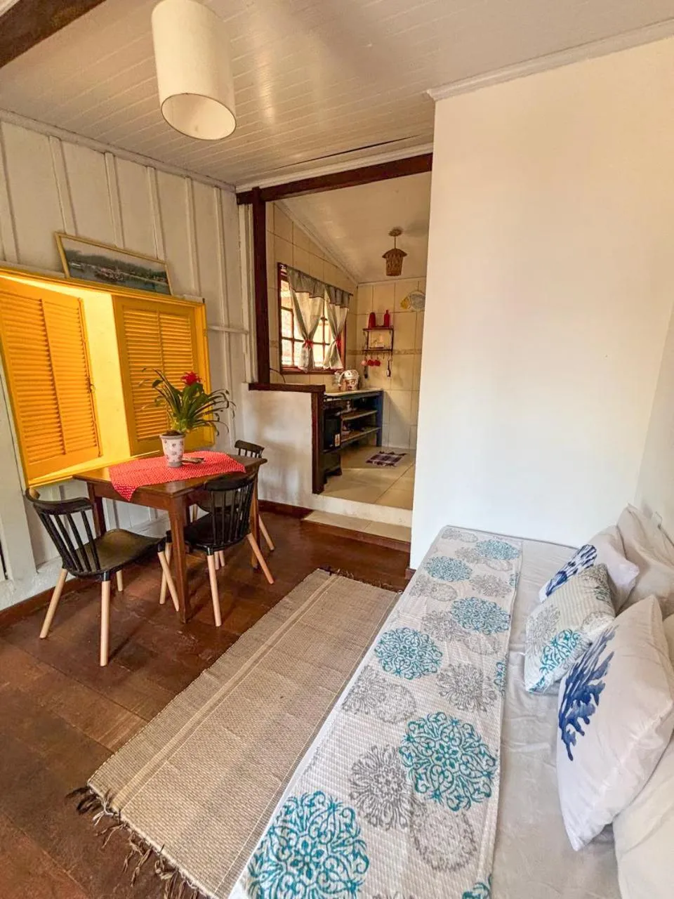 Bed in Pousada Bela Vista