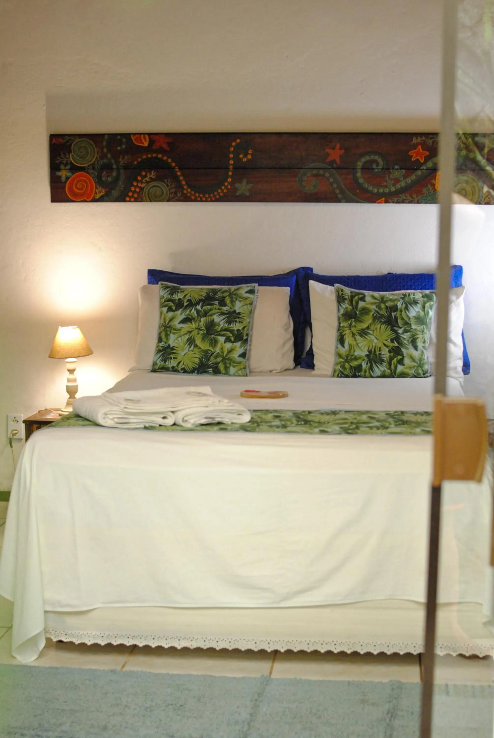 Bed in Pousada Bela Vista