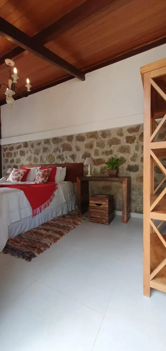 Bed in Pousada Bela Vista