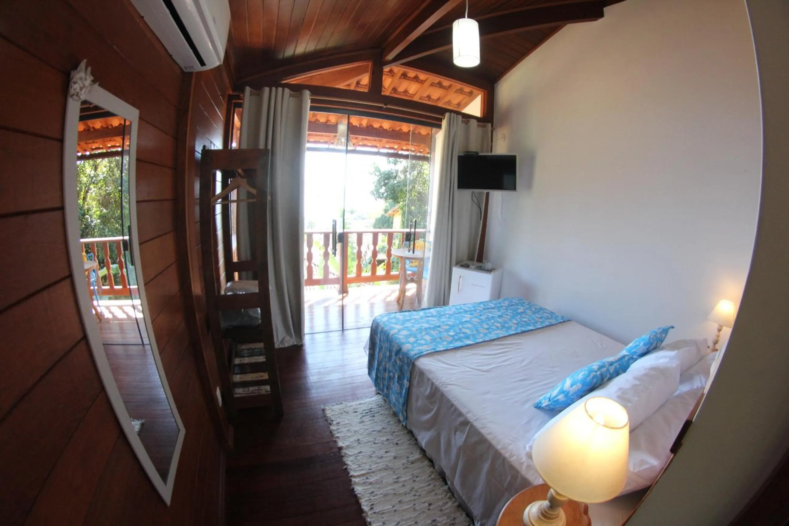 Bed in Pousada Bela Vista