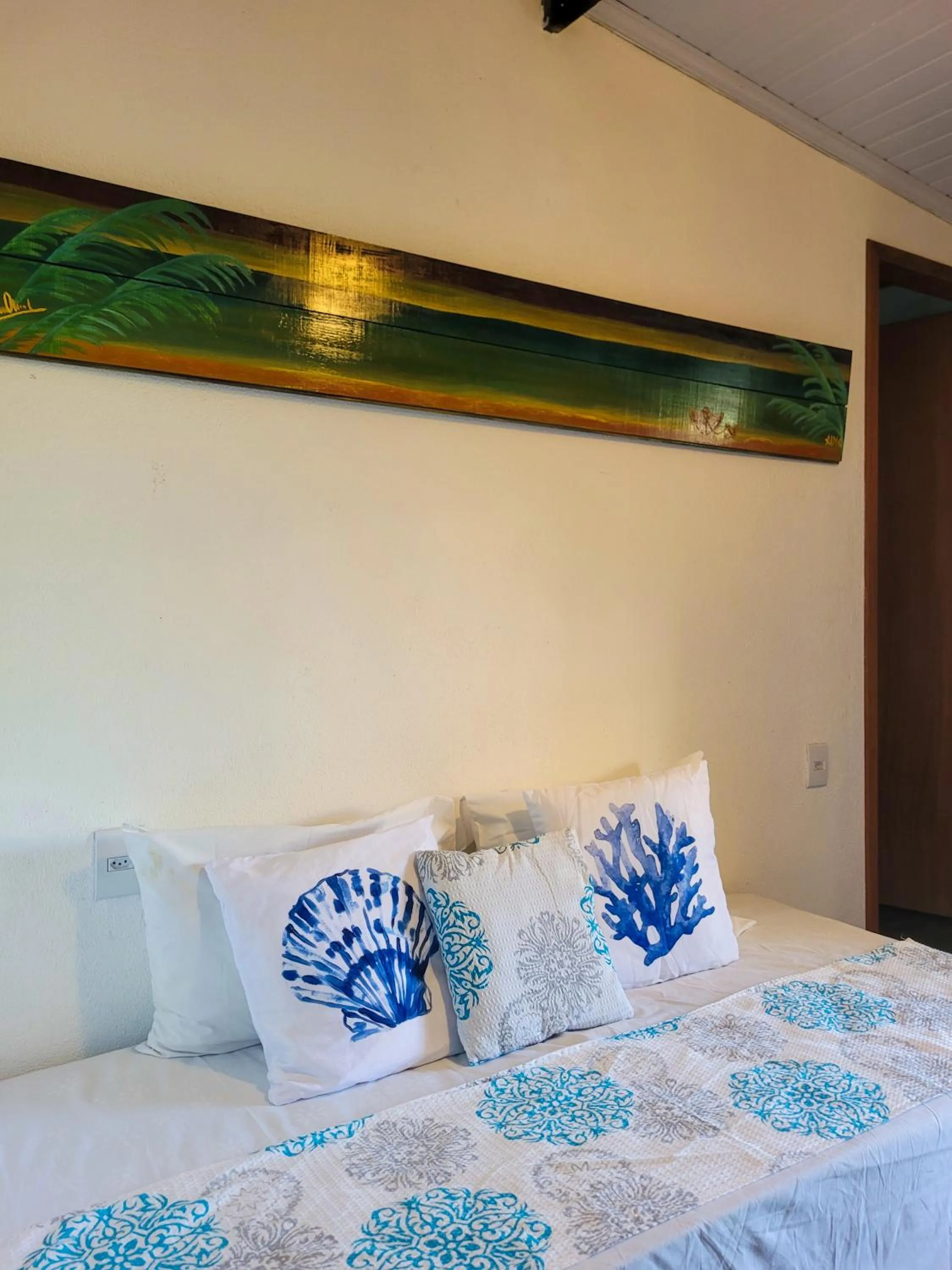 Bed in Pousada Bela Vista