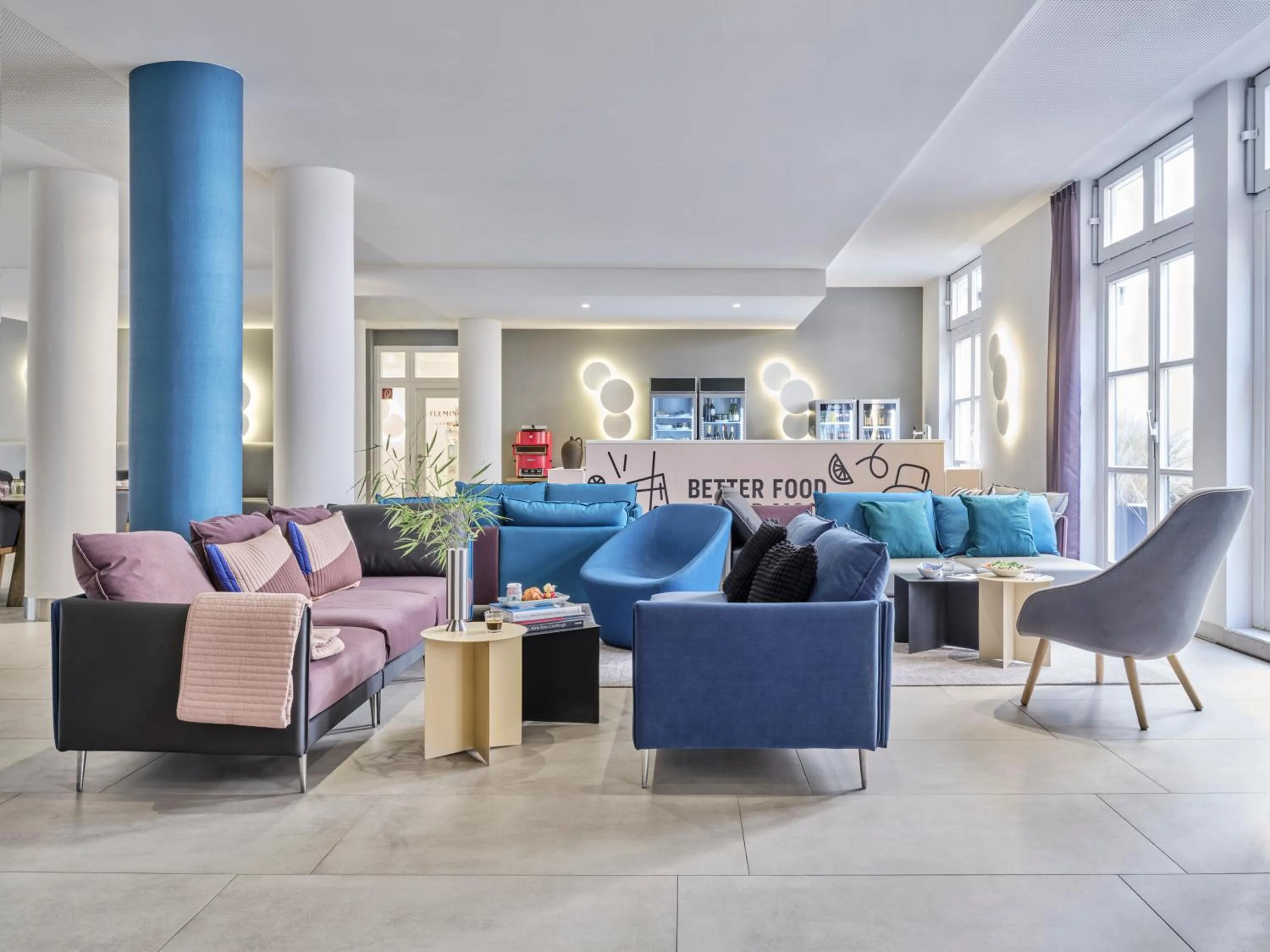 Lounge or bar in Flemings Hotel Frankfurt-Central