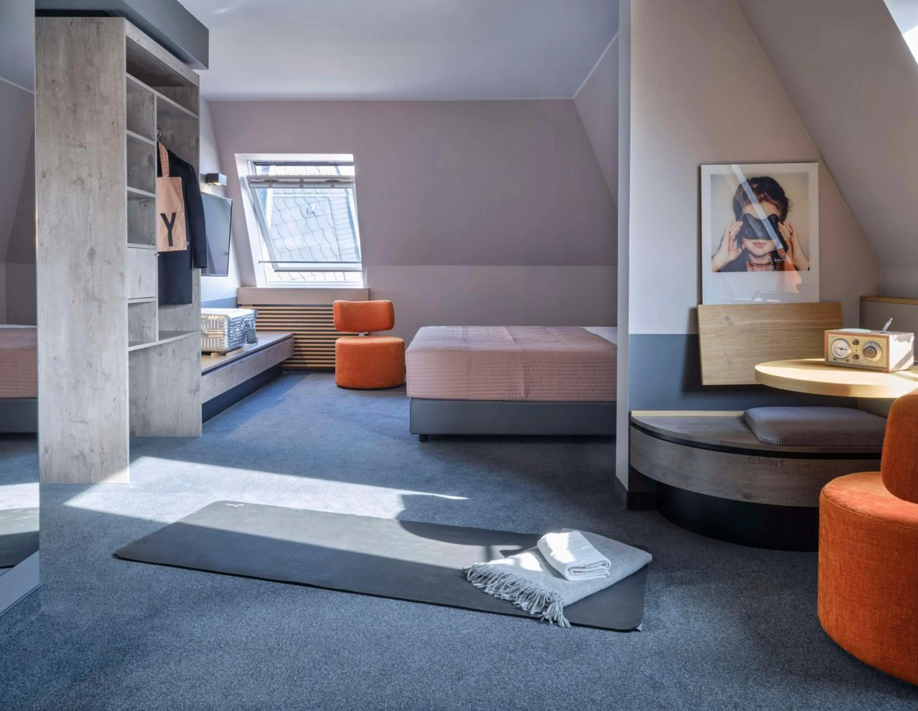 Bedroom, Bed in Flemings Hotel Frankfurt-Central