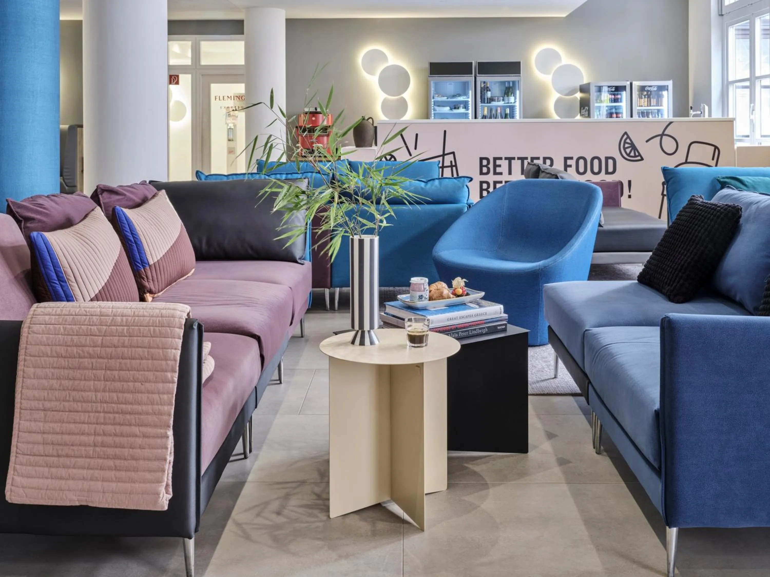 Lounge or bar in Flemings Hotel Frankfurt-Central