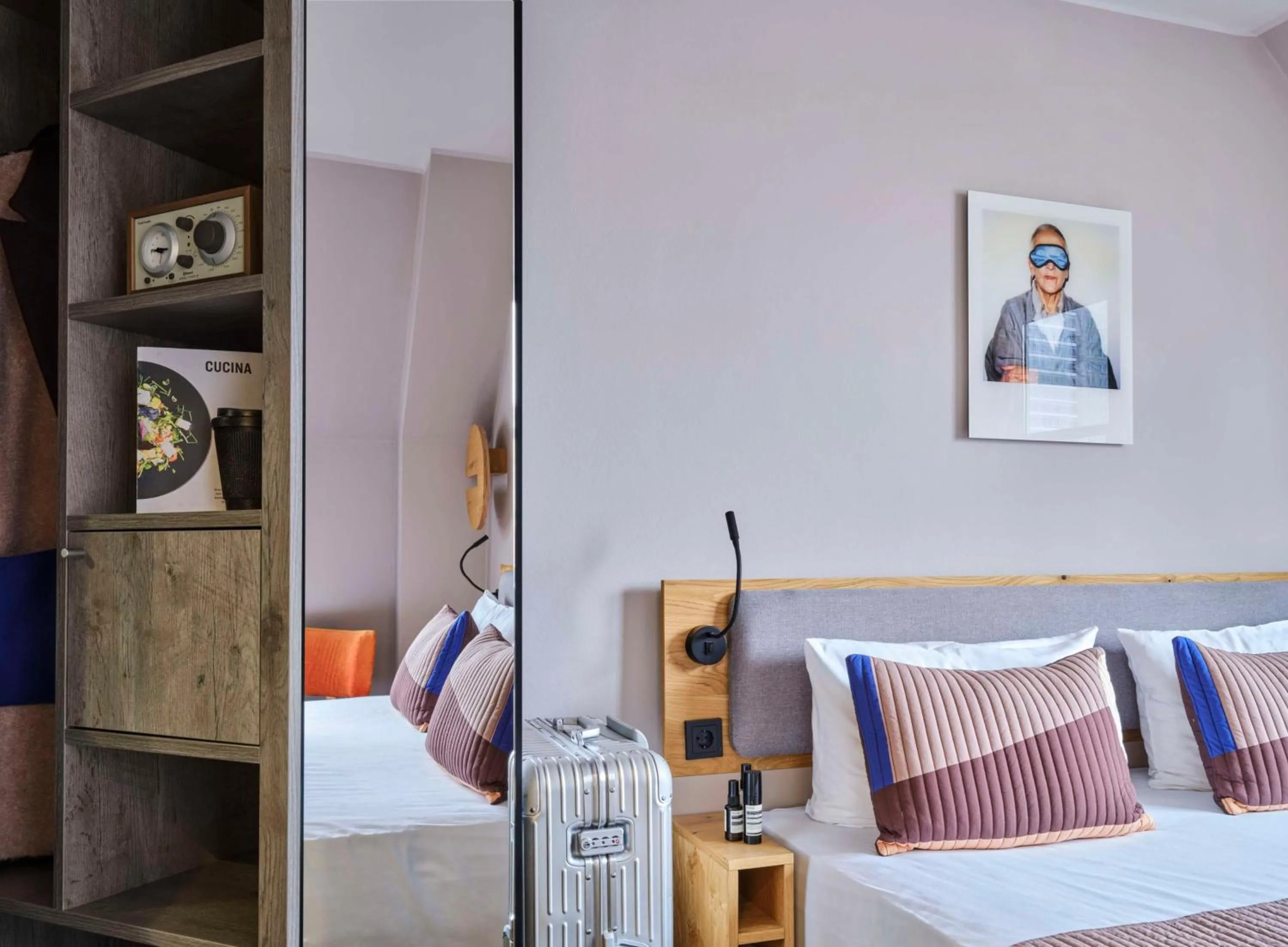 Bedroom, Bed in Flemings Hotel Frankfurt-Central