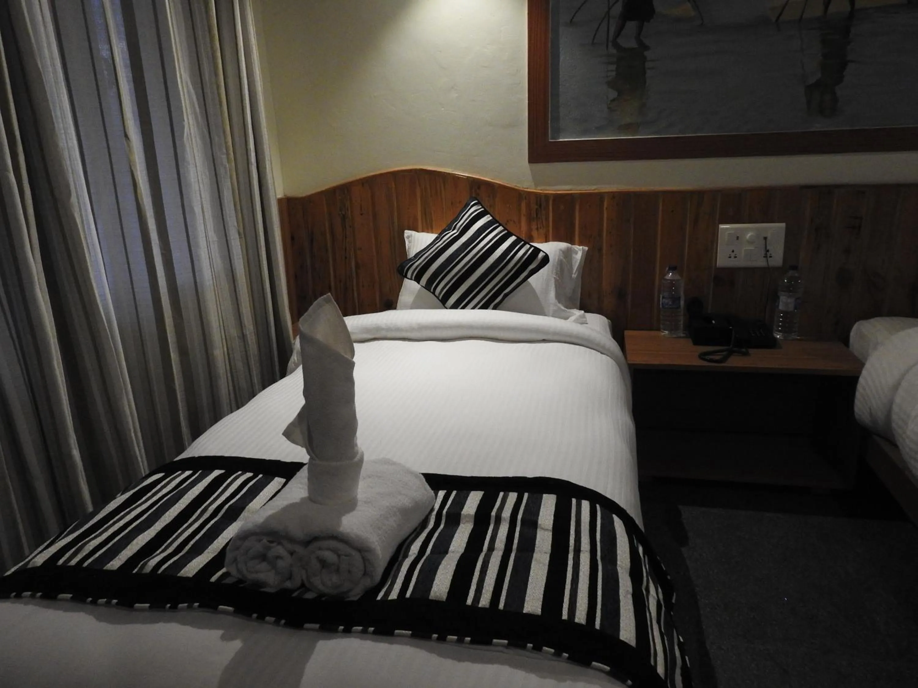 Bed in Babai Resort Pvt Ltd