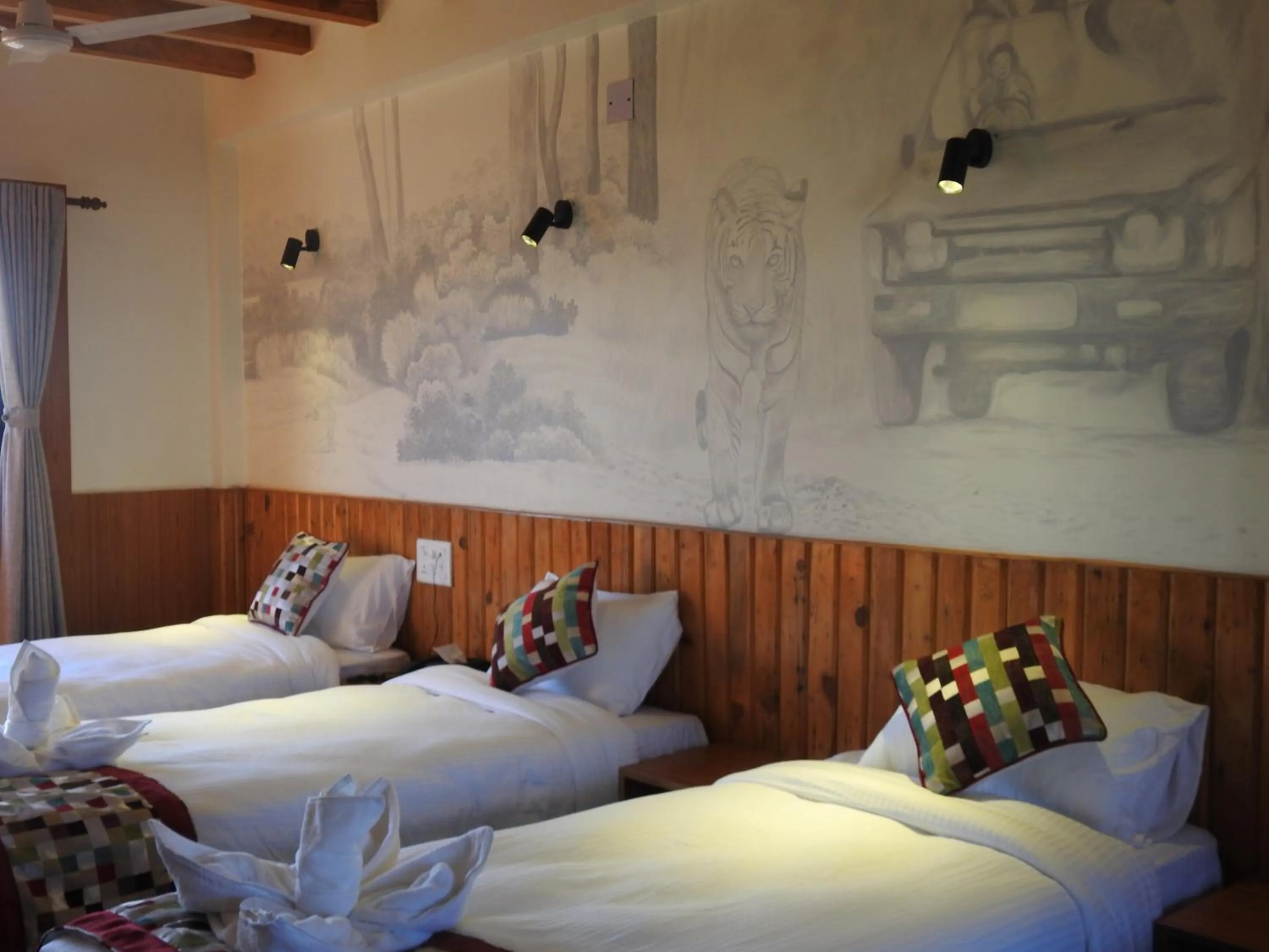 Bedroom, Bed in Babai Resort Pvt Ltd